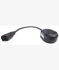 Noble 2 Port Janus Coupler with IEC Male Connector