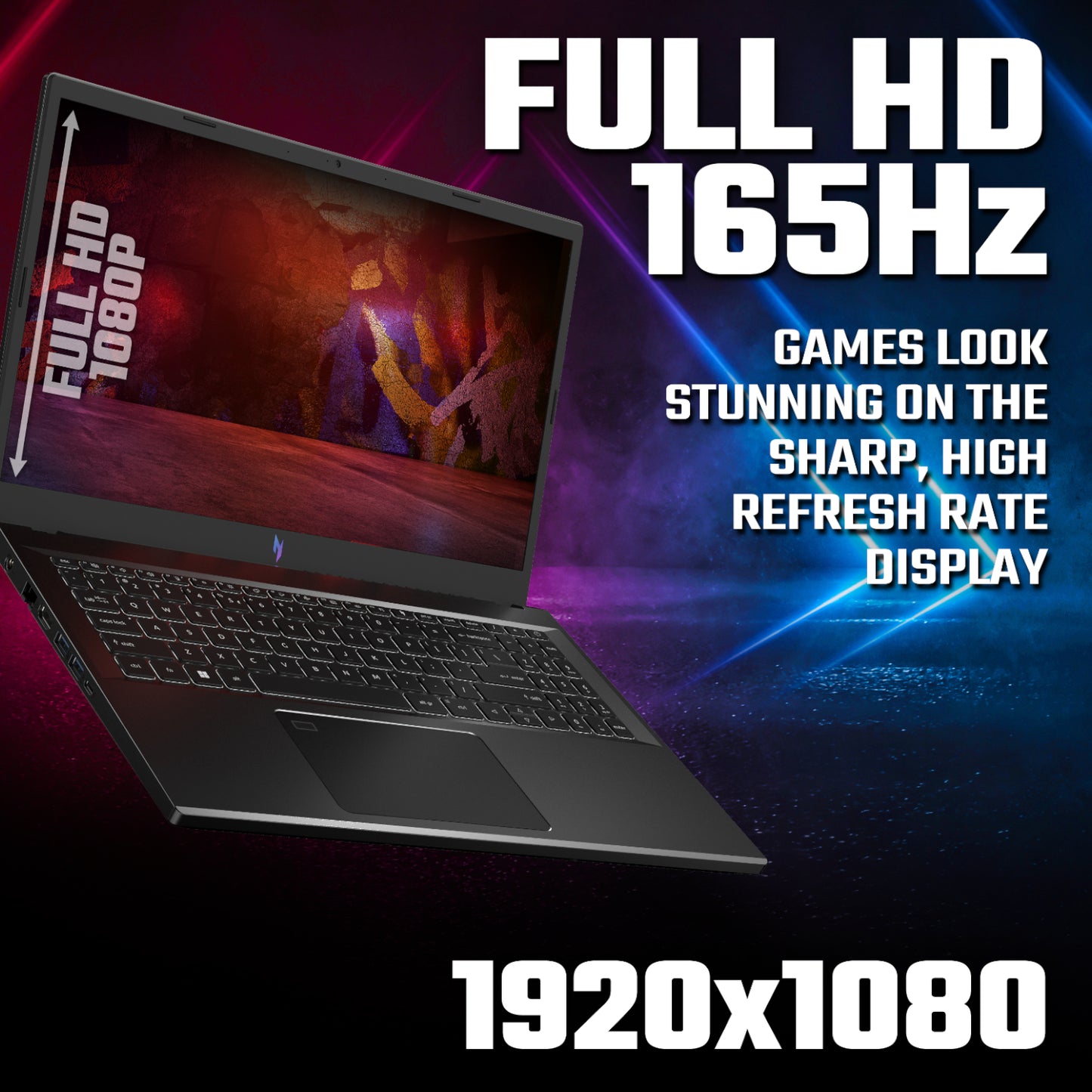 Acer NITRO V 15 Gaming Laptop 15.6" | AMD Ryzen 7 | 16GB | 512GB | 4050 6GB | Windows 11 Home