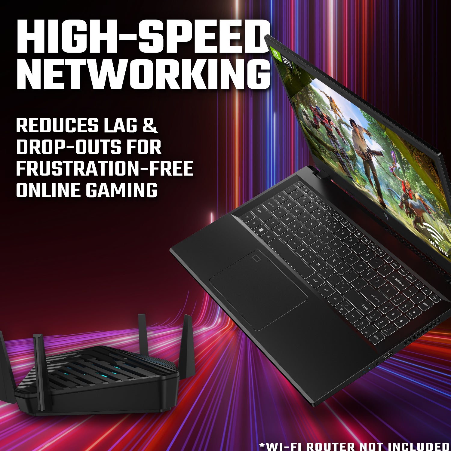 Acer NITRO V 15 Gaming Laptop 15.6" | AMD Ryzen 7 | 16GB | 512GB | 4050 6GB | Windows 11 Home