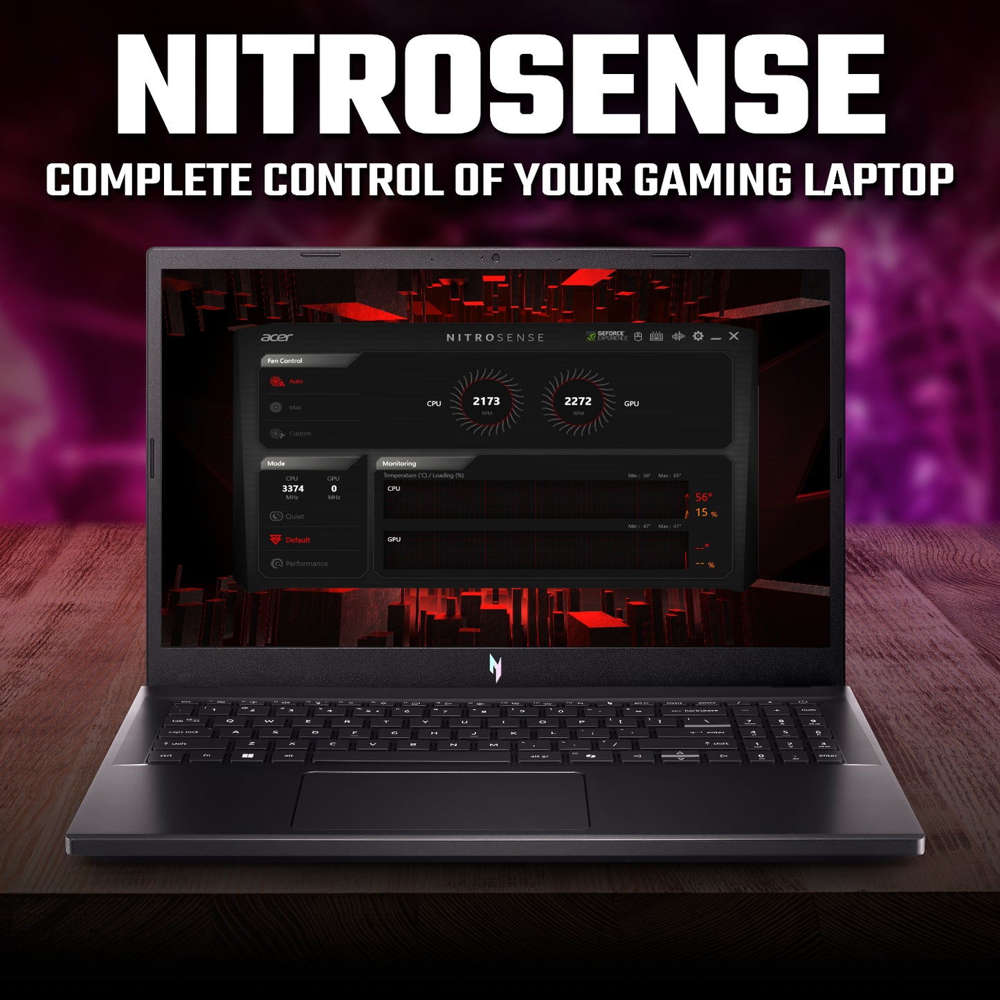 Acer NITRO V 15 Gaming Laptop 15.6" | AMD Ryzen 7 | 16GB | 512GB | 4050 6GB | Windows 11 Home