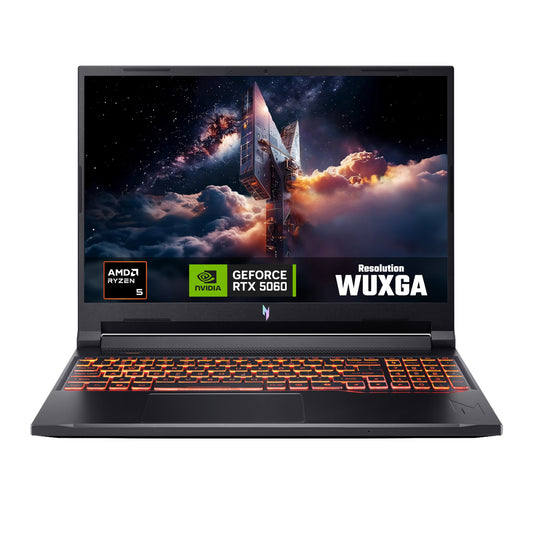 Acer NITRO V 16 Gaming Laptop 16″ | AMD Ryzen 5 | 16GB |1TB | RTX 5060 8GB | Windows 11 Home