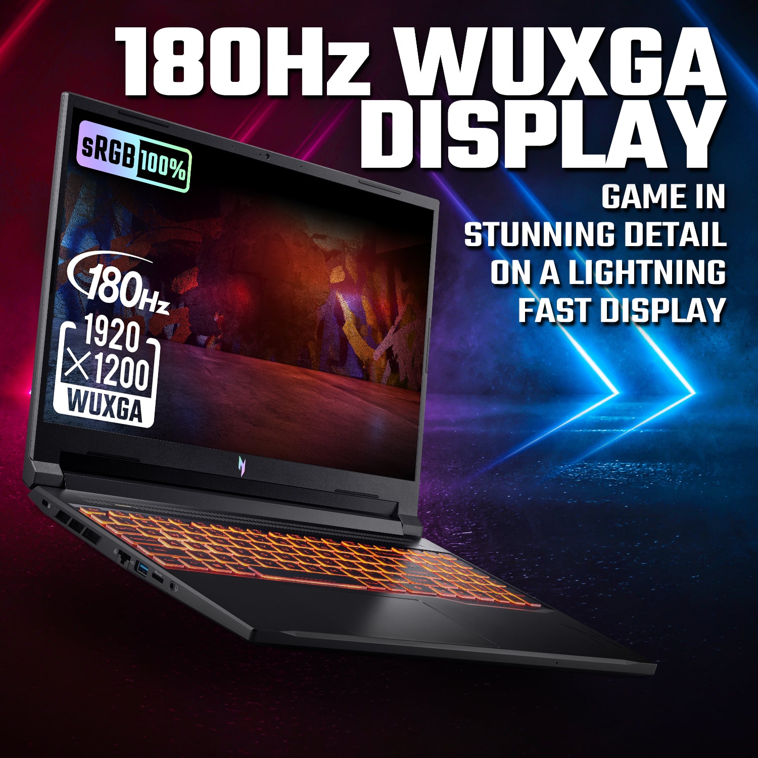 Acer NITRO V 16 Gaming Laptop 16″ | AMD Ryzen 5 | 16GB |1TB | RTX 5060 8GB | Windows 11 Home
