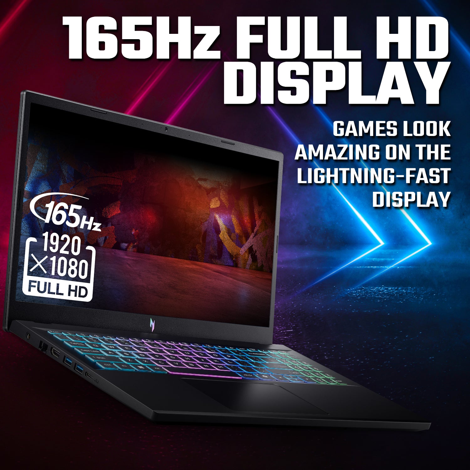 Acer NITRO V 15 Gaming Laptop 15.6" | AMD Ryzen 5 | 16GB | 512GB | RTX 5050 8GB | Windows 11 Home