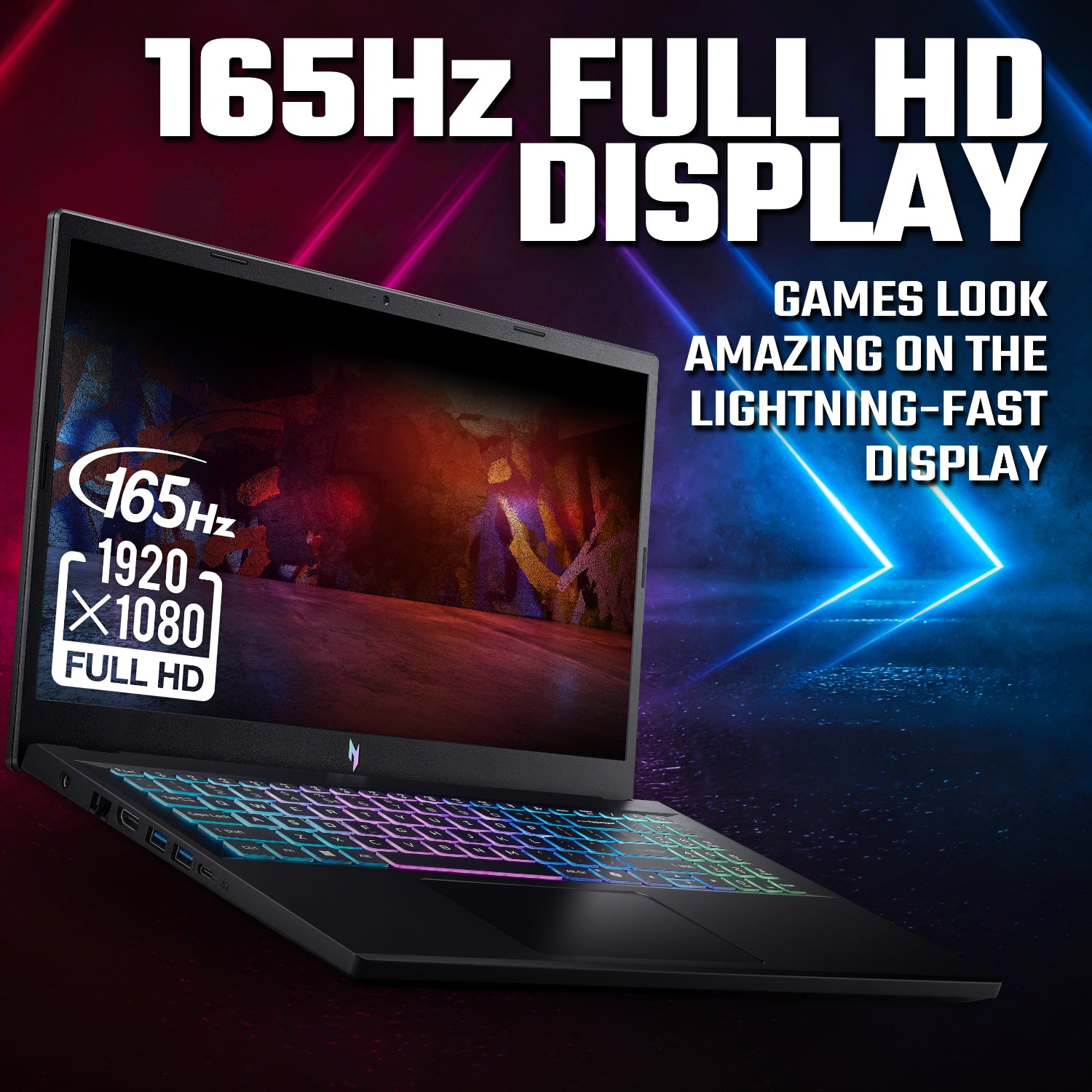 Acer NITRO V 15 Gaming Laptop 15.6" | AMD Ryzen 7 | 16GB | 512GB | RTX 5050 8GB | Windows 11 Home