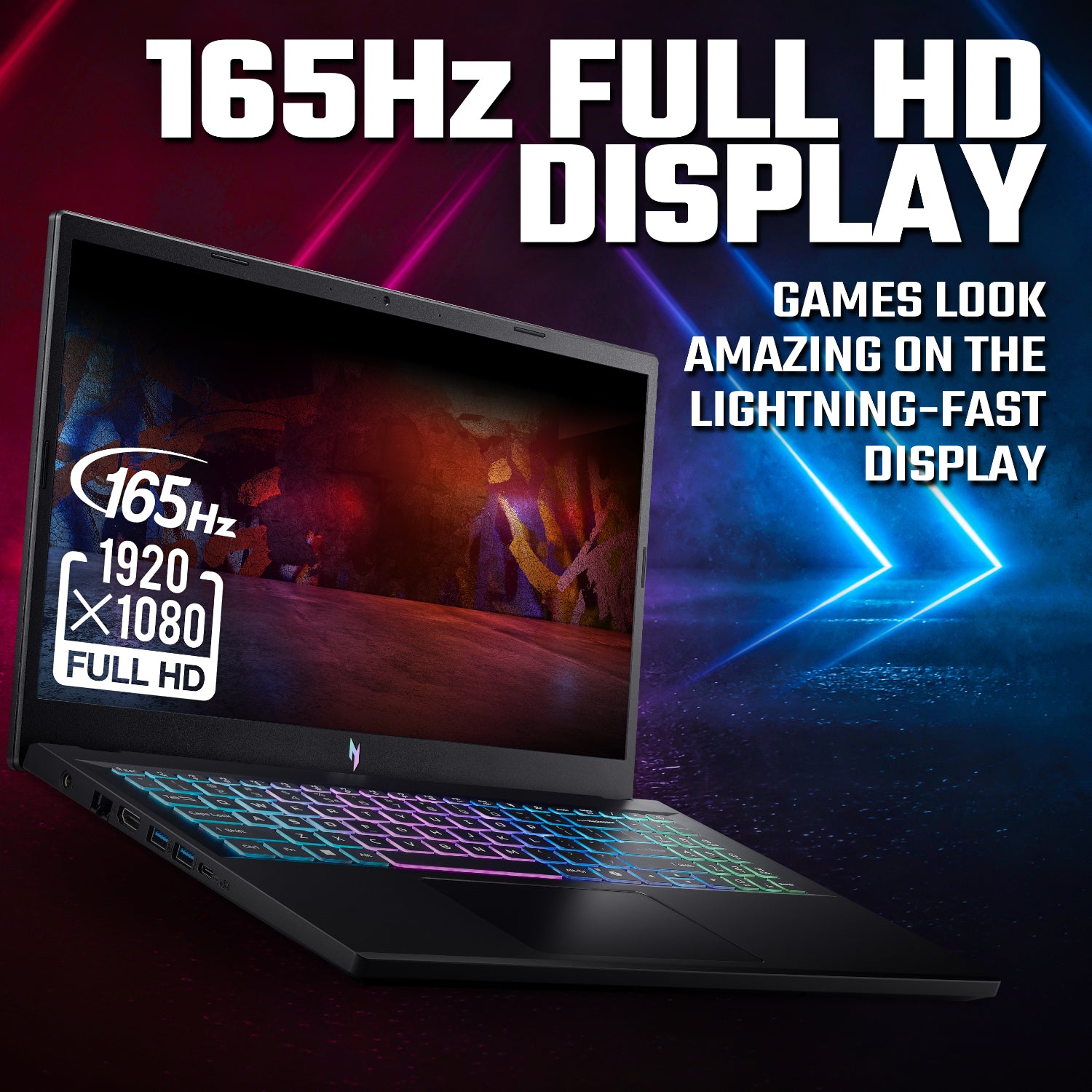 Acer NITRO V 15 Gaming Laptop 15.6" | AMD Ryzen 7 | 16GB | 512GB | RTX 5050 8GB | Windows 11 Home