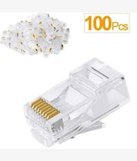 Netix RJ45 100 Pack Cat5 Shielded Connectors