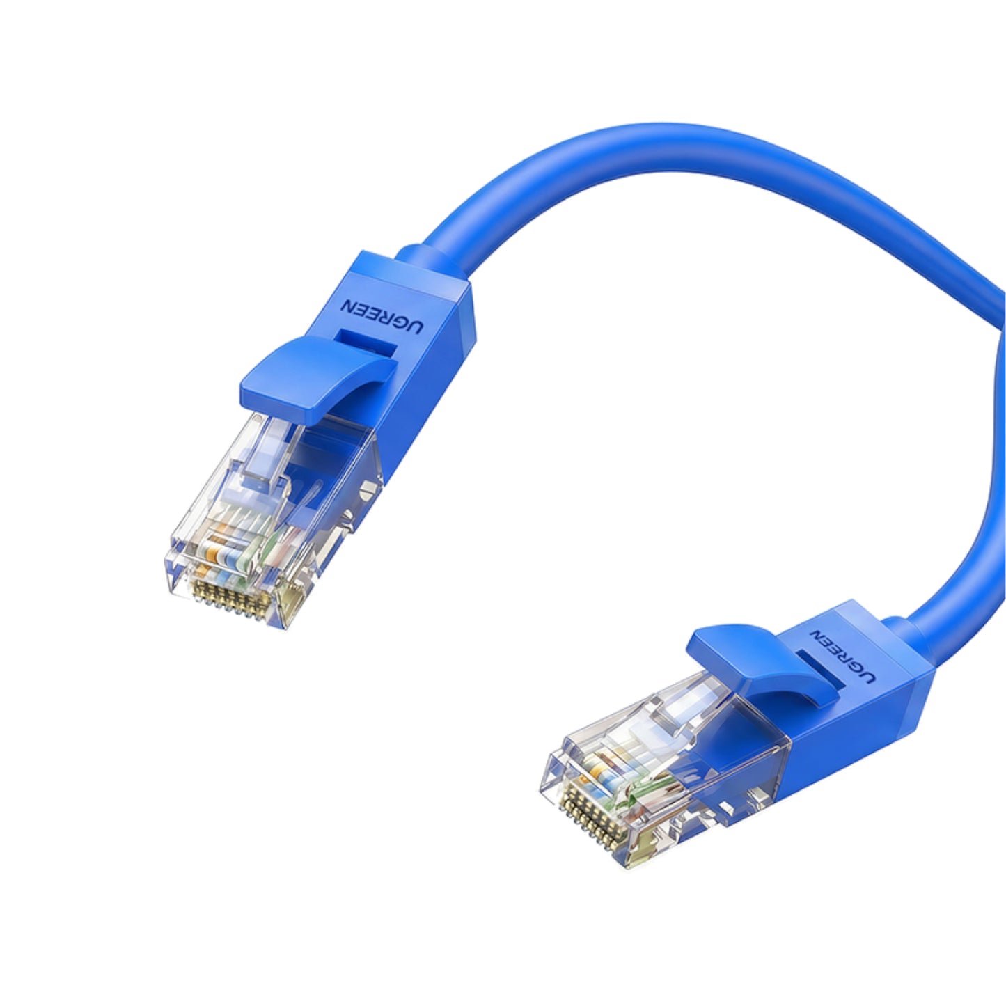 UGREEN Cat6 UTP Flat Ethernet Blue Cable - 1 Metre