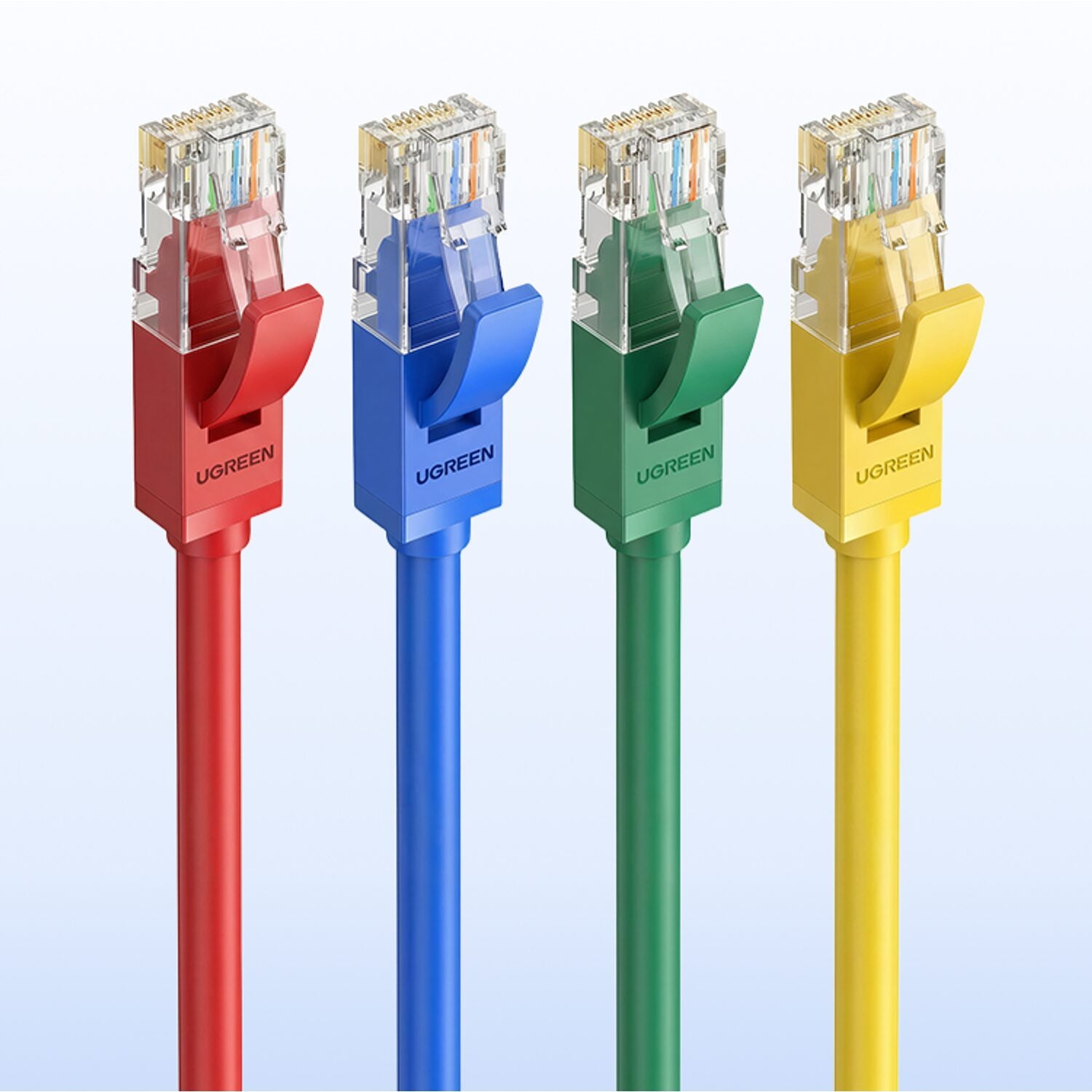 UGREEN Cat6 UTP Flat Ethernet Blue Cable - 1 Metre