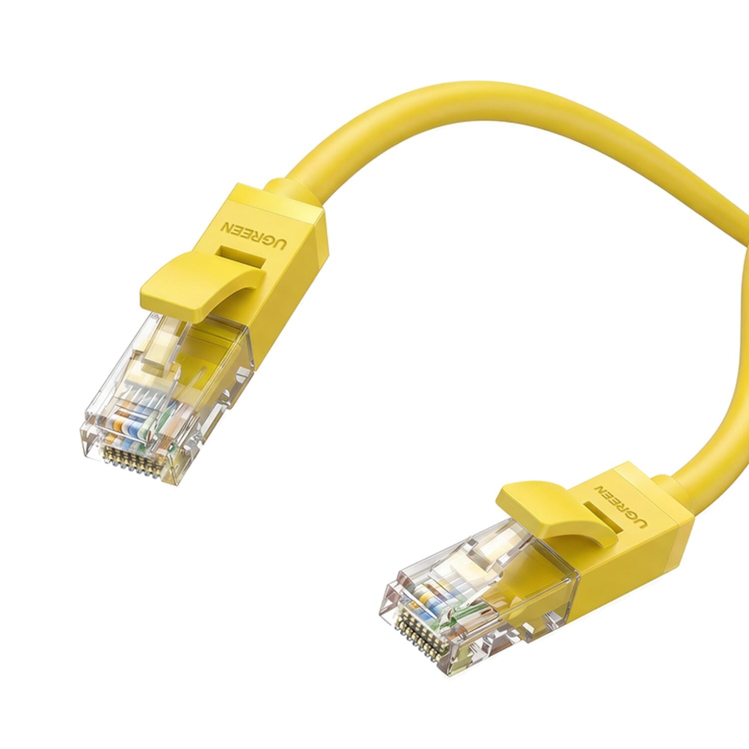 UGREEN Cat6 UTP Flat Ethernet Cable 1M – Yellow