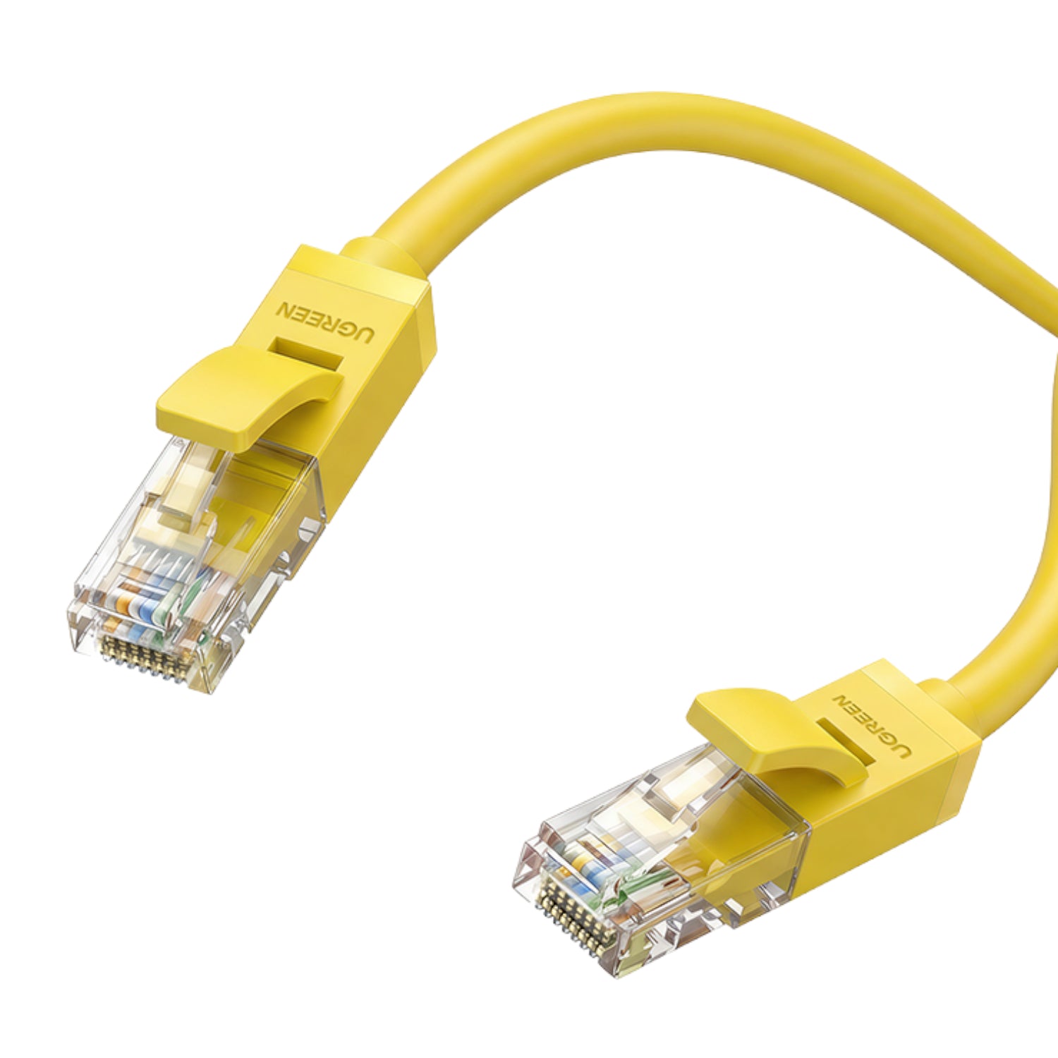 UGREEN RJ45 CAT6 2m LAN Network Cable – (1Gbps, 250MHz) – Yellow