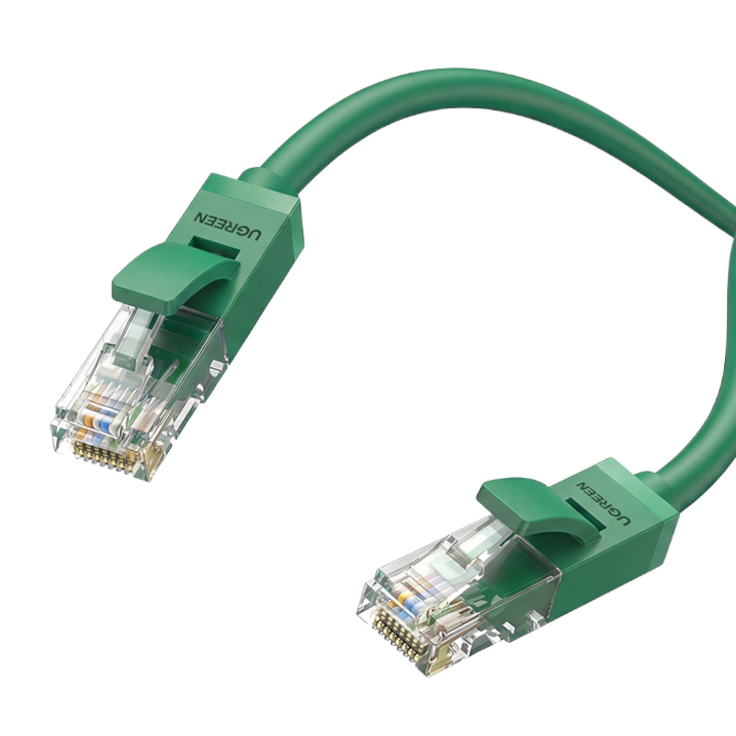 UGREEN RJ45 CAT6 2m LAN Network Cable - (1Gbps, 250MHz) – Green