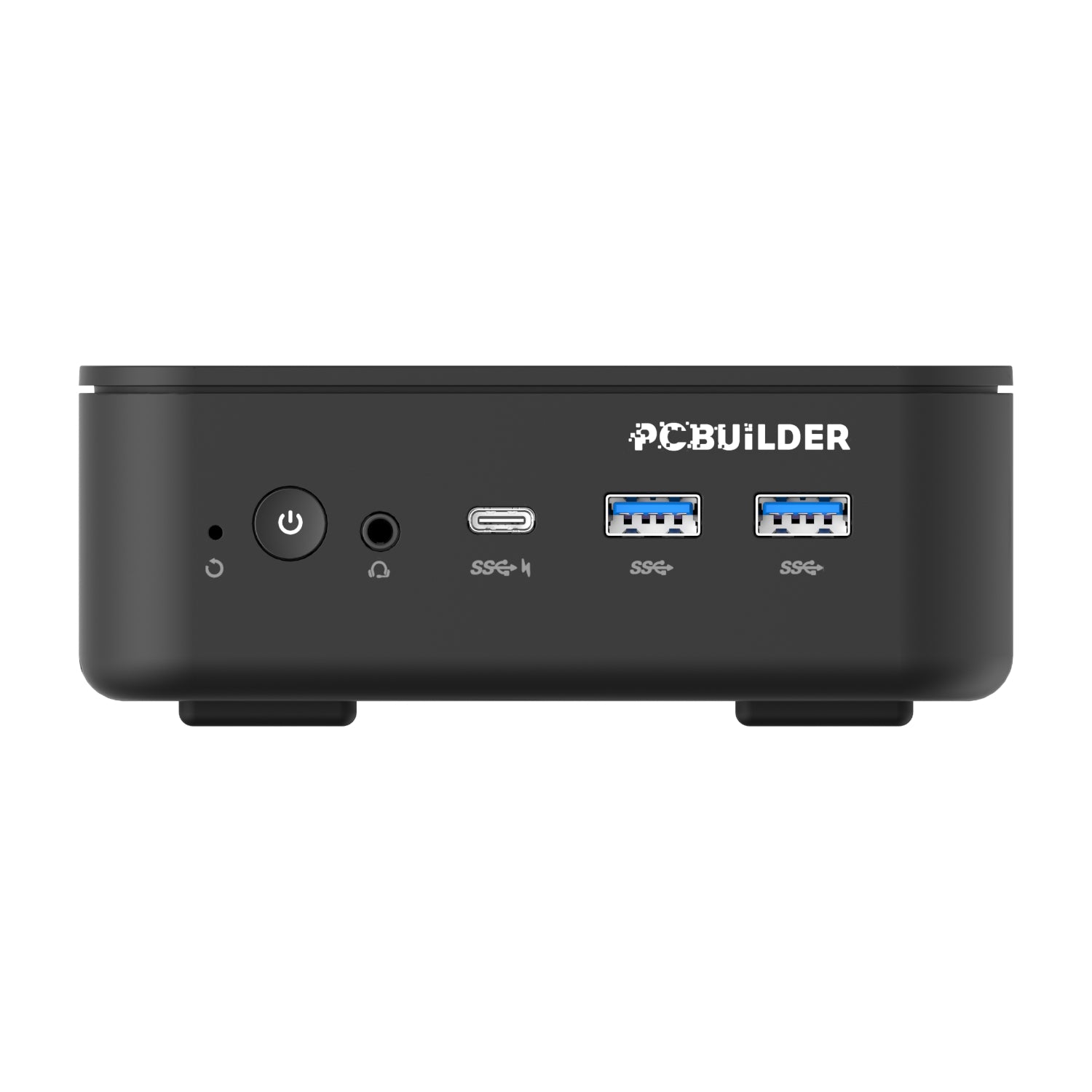 PCBuilder CUBE Intel Core 3-100U 16GB DDR5 512GB Windows 11 Pro Mini PC