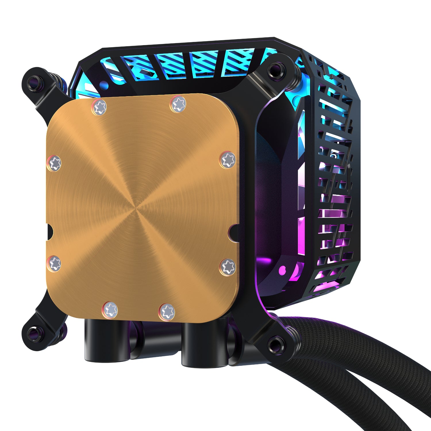 ASRock Phantom Gaming 360 LCD All-in-one Liquid CPU Cooler - Black