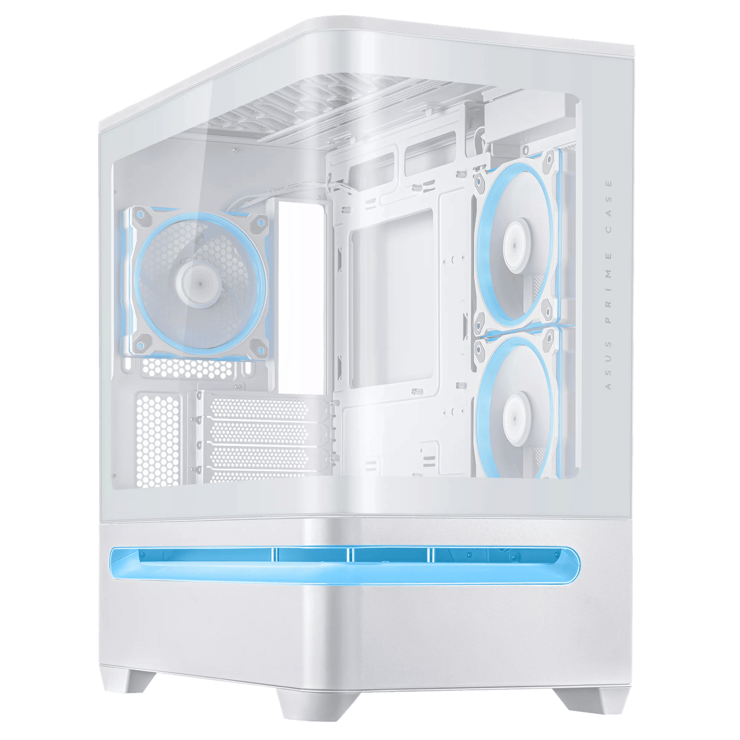 ASUS Prime AP202 ARGB mATX White Chassis