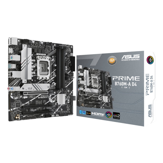 Asus PRIME B760M-A D4 CSM LGA 1700 M-ATX Motherboard