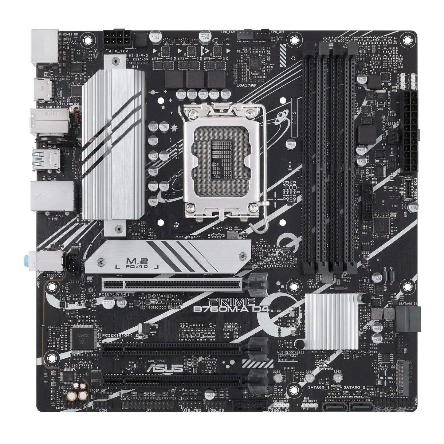 Asus PRIME B760M-A D4 CSM LGA 1700 M-ATX Motherboard