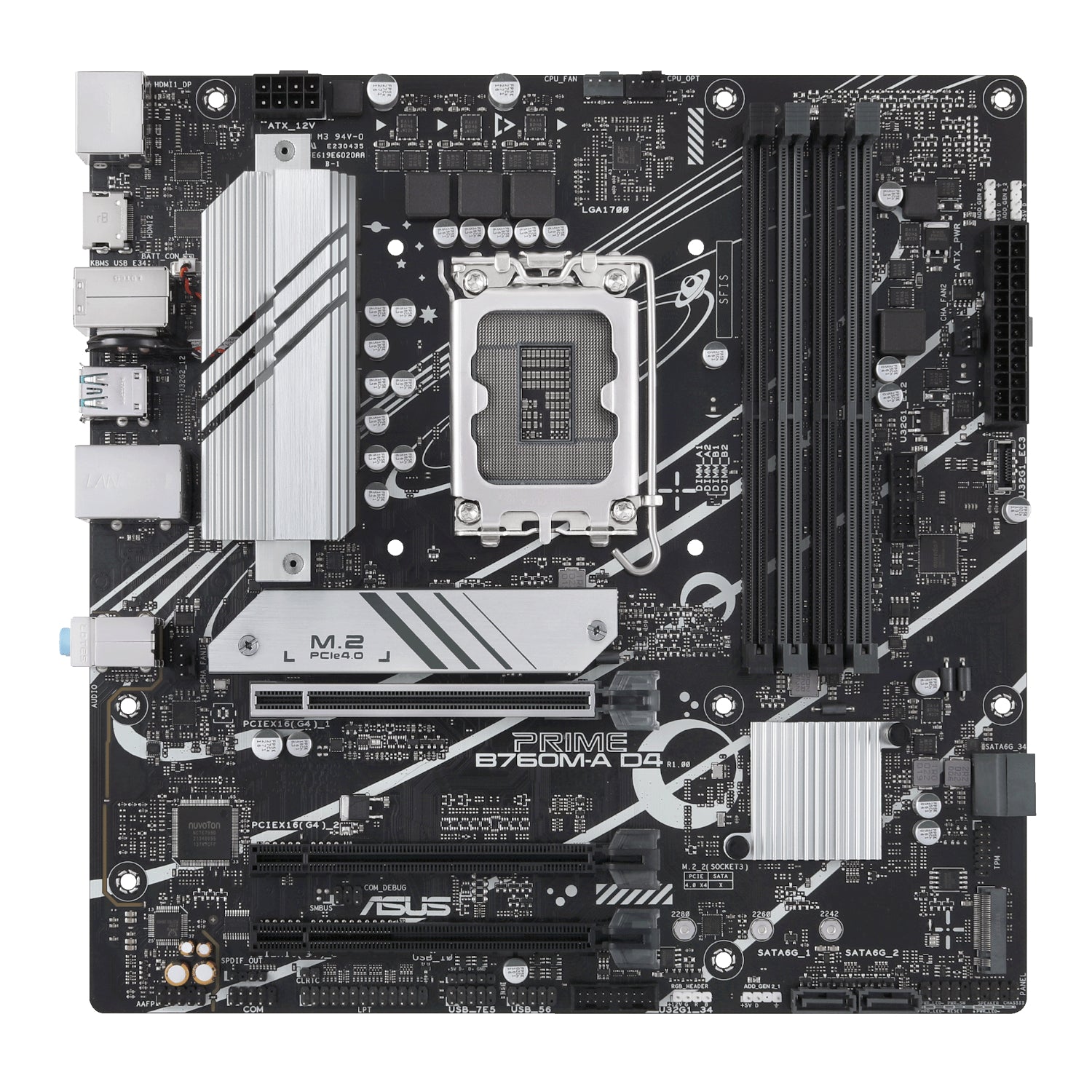 Asus PRIME B760M-A D4 CSM LGA 1700 M-ATX Motherboard