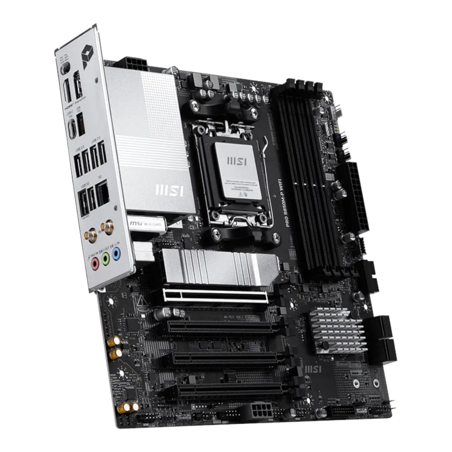 MSI PRO B850M-P WIFI AM5 mATX Motherboard