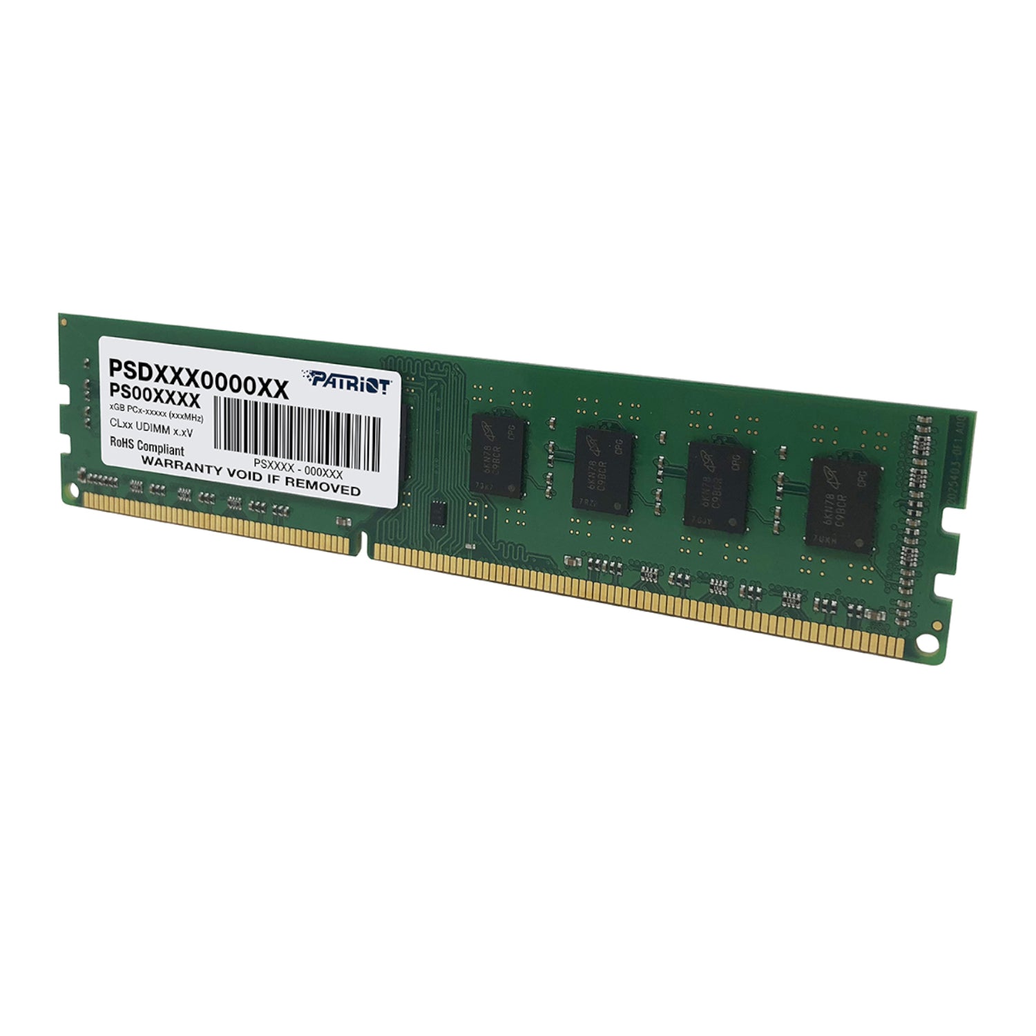 Patriot Signature Line 4GB 1600MHz DDR3L Single Rank Desktop Memory