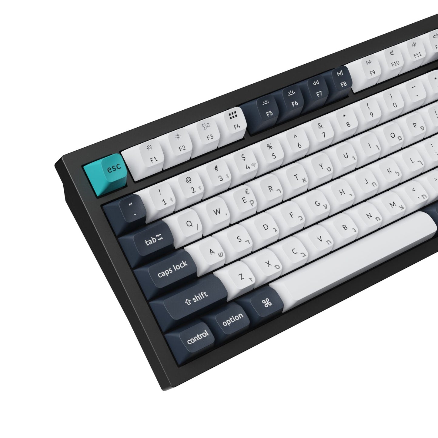 Keychron Q6 Max 100% Full Assembled Knob Red Switch Hot-Swap Gateron Jupiter RGB Wireless Keyboard - Black