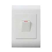 Lesco Pipelli 2 Pole Rectangle Isolator Switch 50A