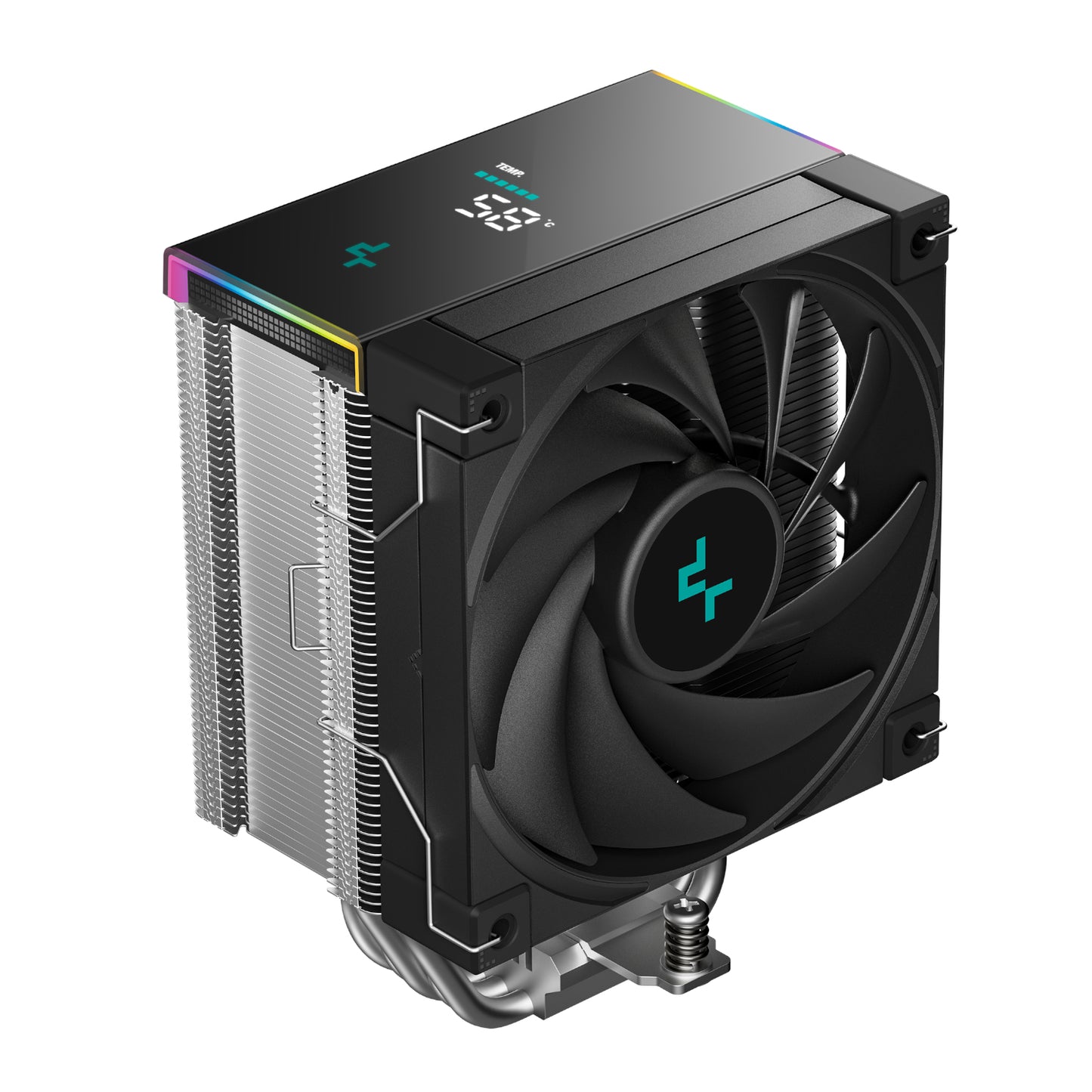 DeepCool AK500S Digital 120mm Air CPU Cooler - Black