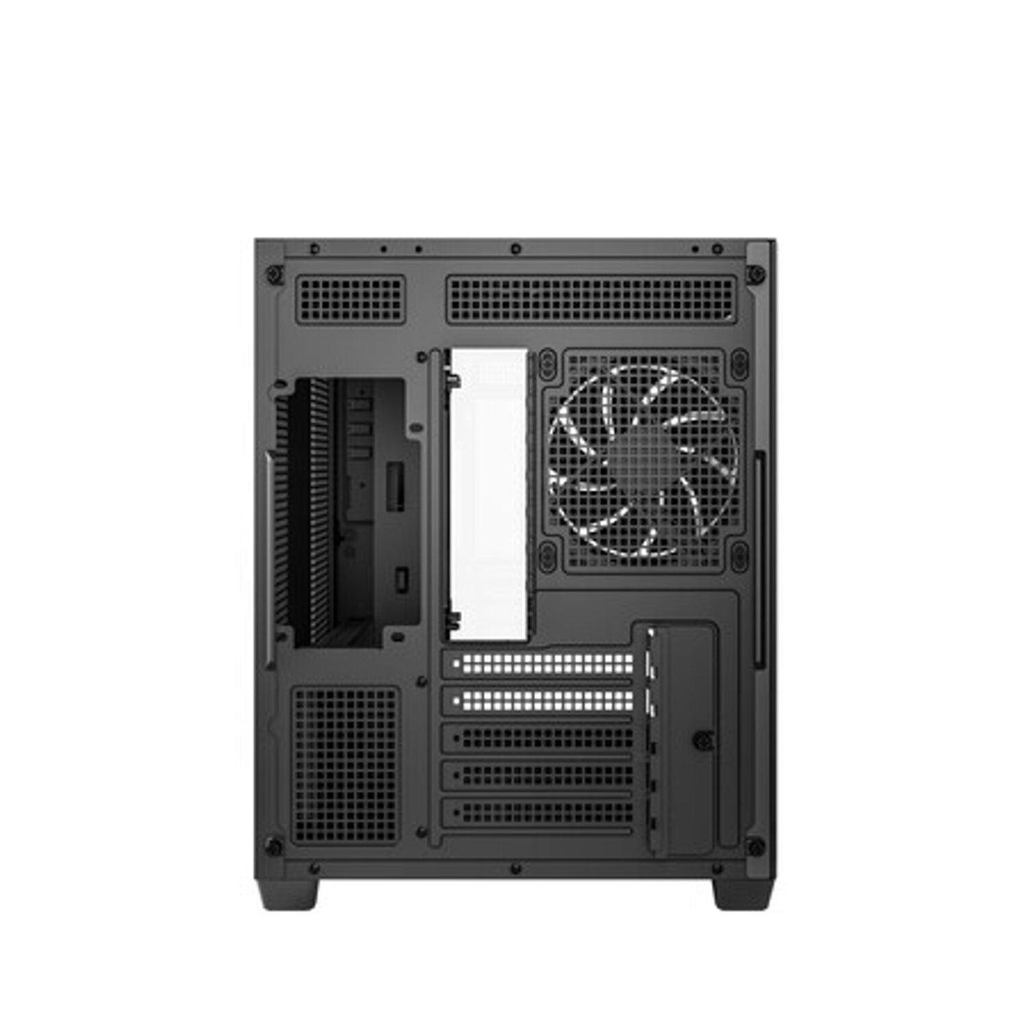 Deepcool CG330 3F Panoramic Dual-Chamber Micro-ATX Gaming Chassis - Black