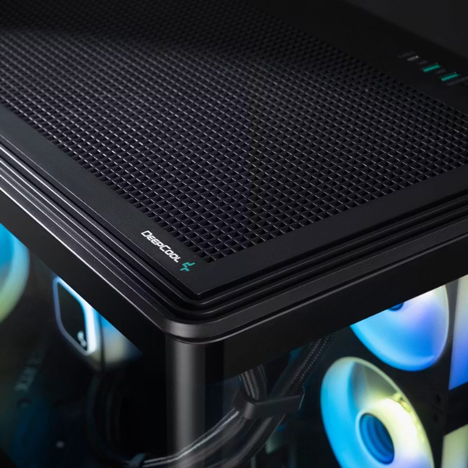 DeepCool CG590U 5F ATX ARGB Gaming Chassis - Black