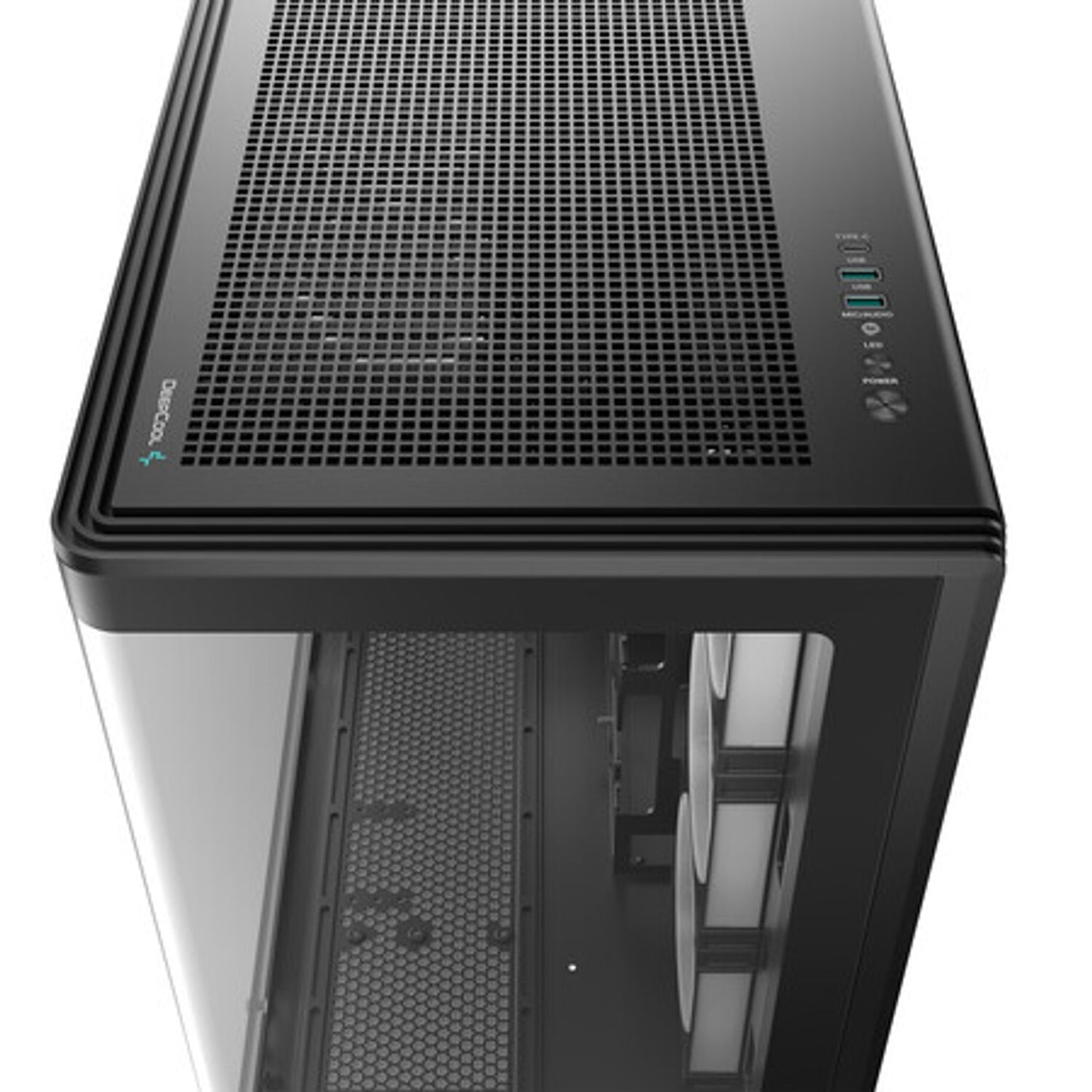 DeepCool CG590U 5F ATX ARGB Gaming Chassis - Black