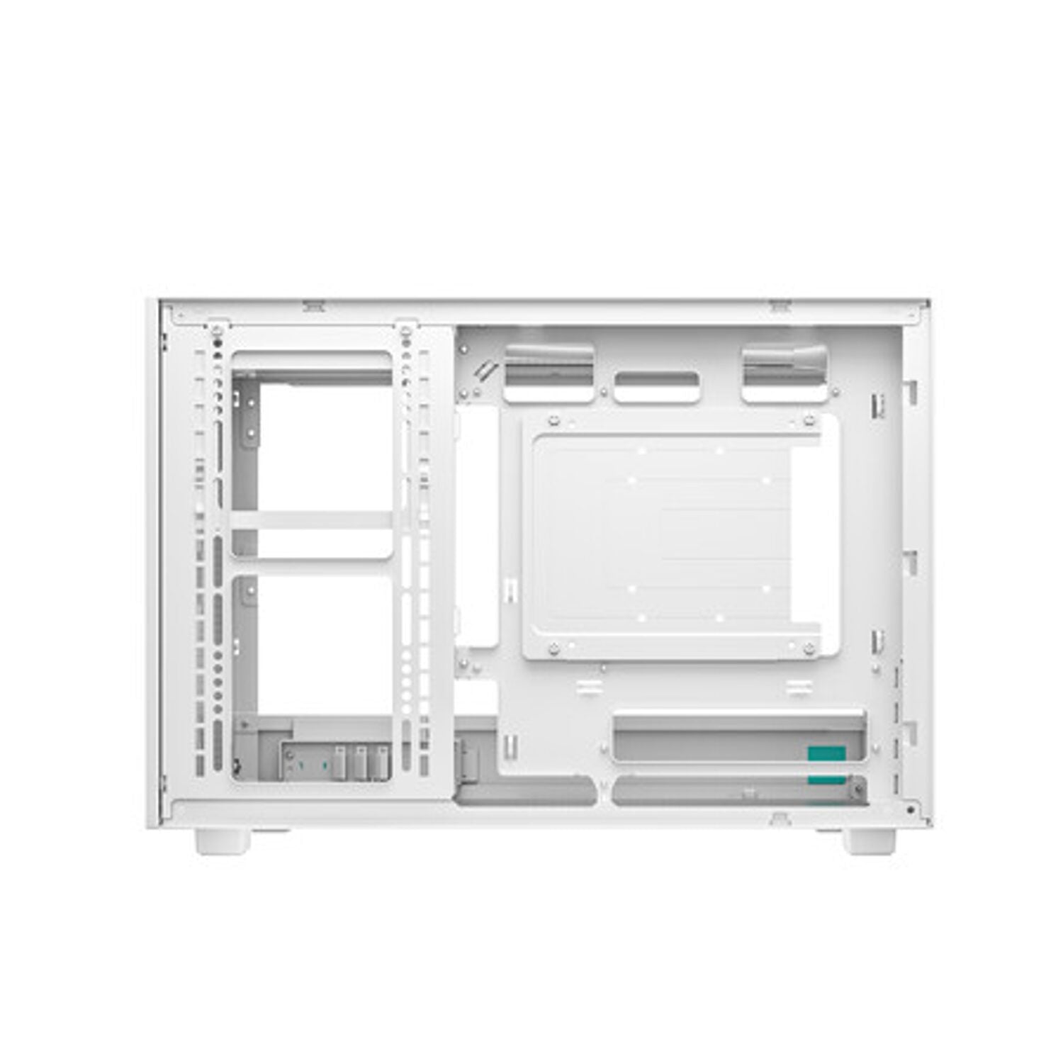 DeepCool CH260 Wood mATX Gaming Chassis White