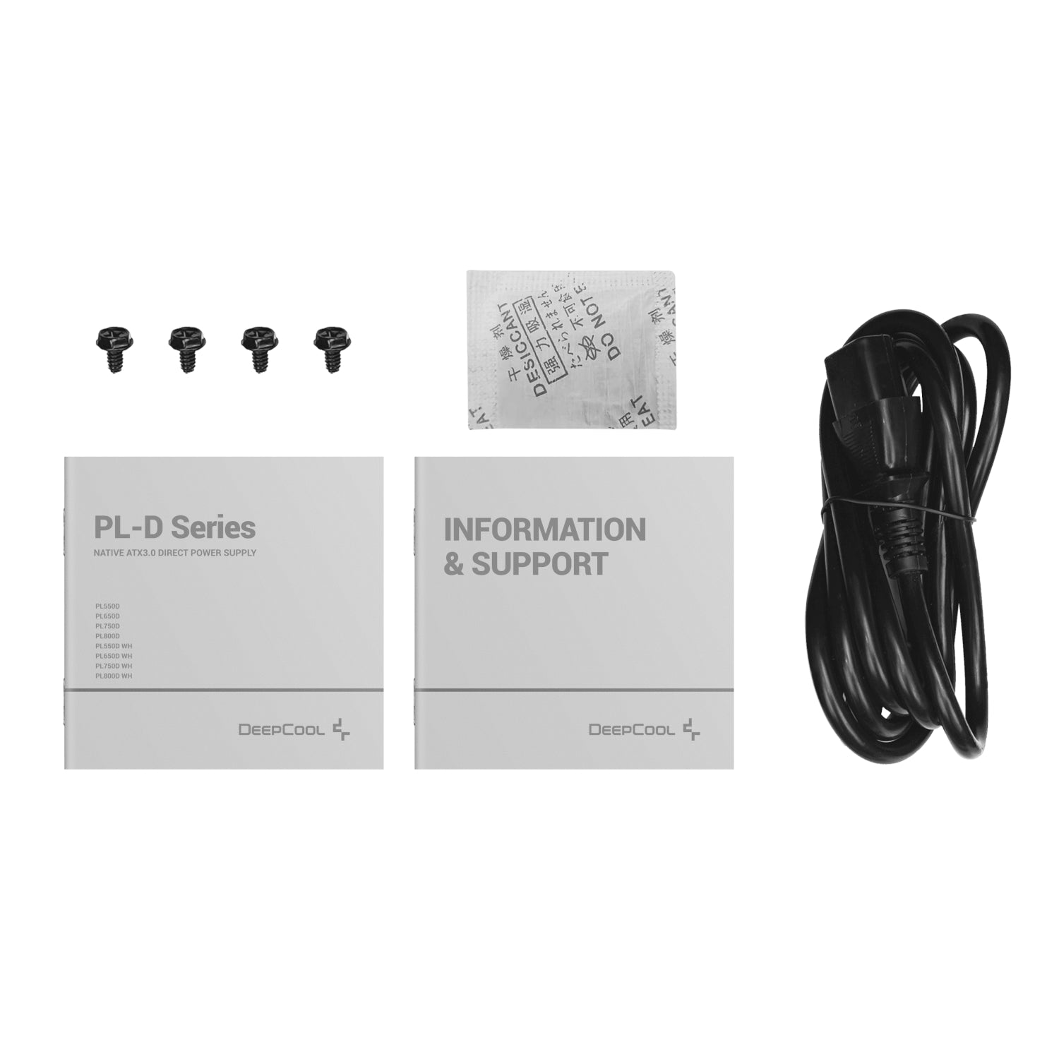 DeepCool PL650D 650W 80PLUS Bronze ATX3.1 Non-Modular Power Supply
