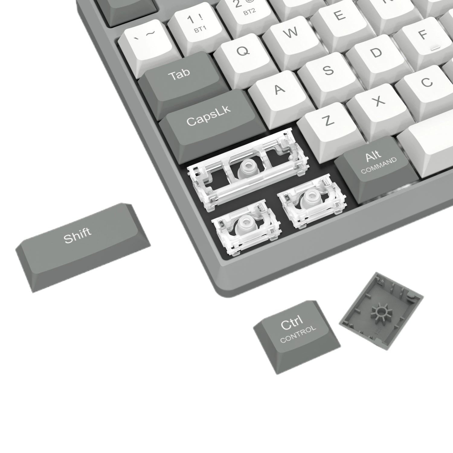 Redragon BK-7485 Wireless Office Keyboard - Grey
