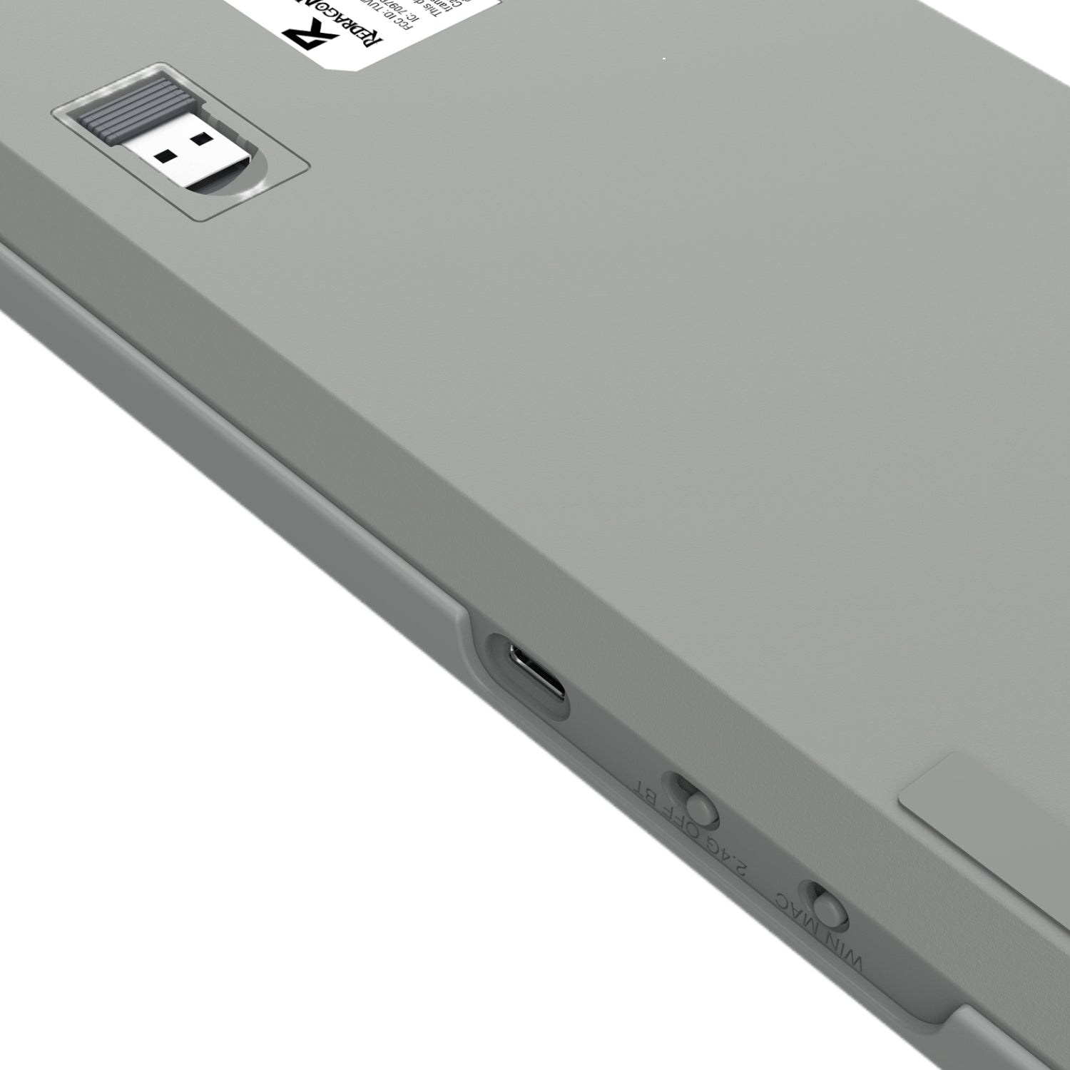 Redragon BK-7485 Wireless Office Keyboard - Grey