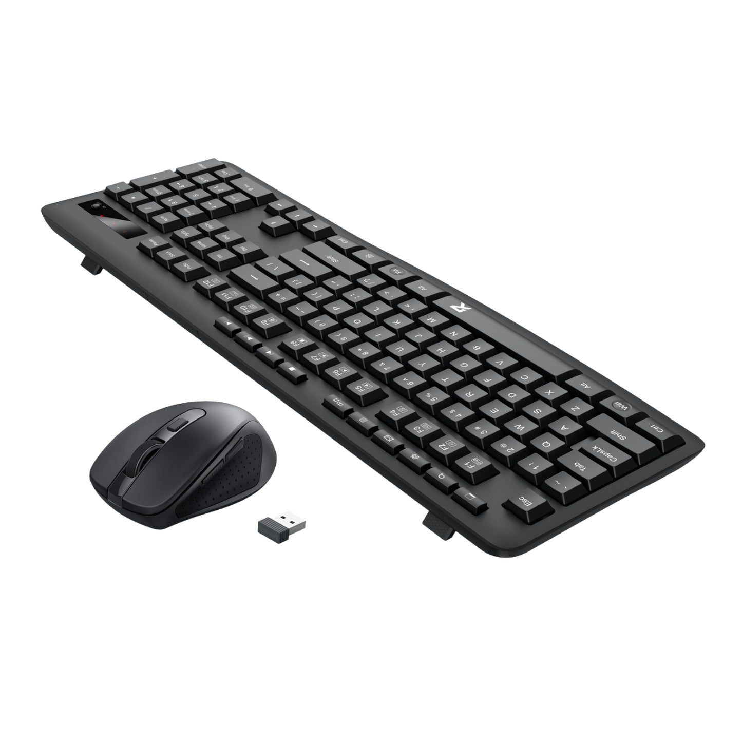 Redragon BS-7367-B Wireless Office Keyboard and Mouse Combo - Black