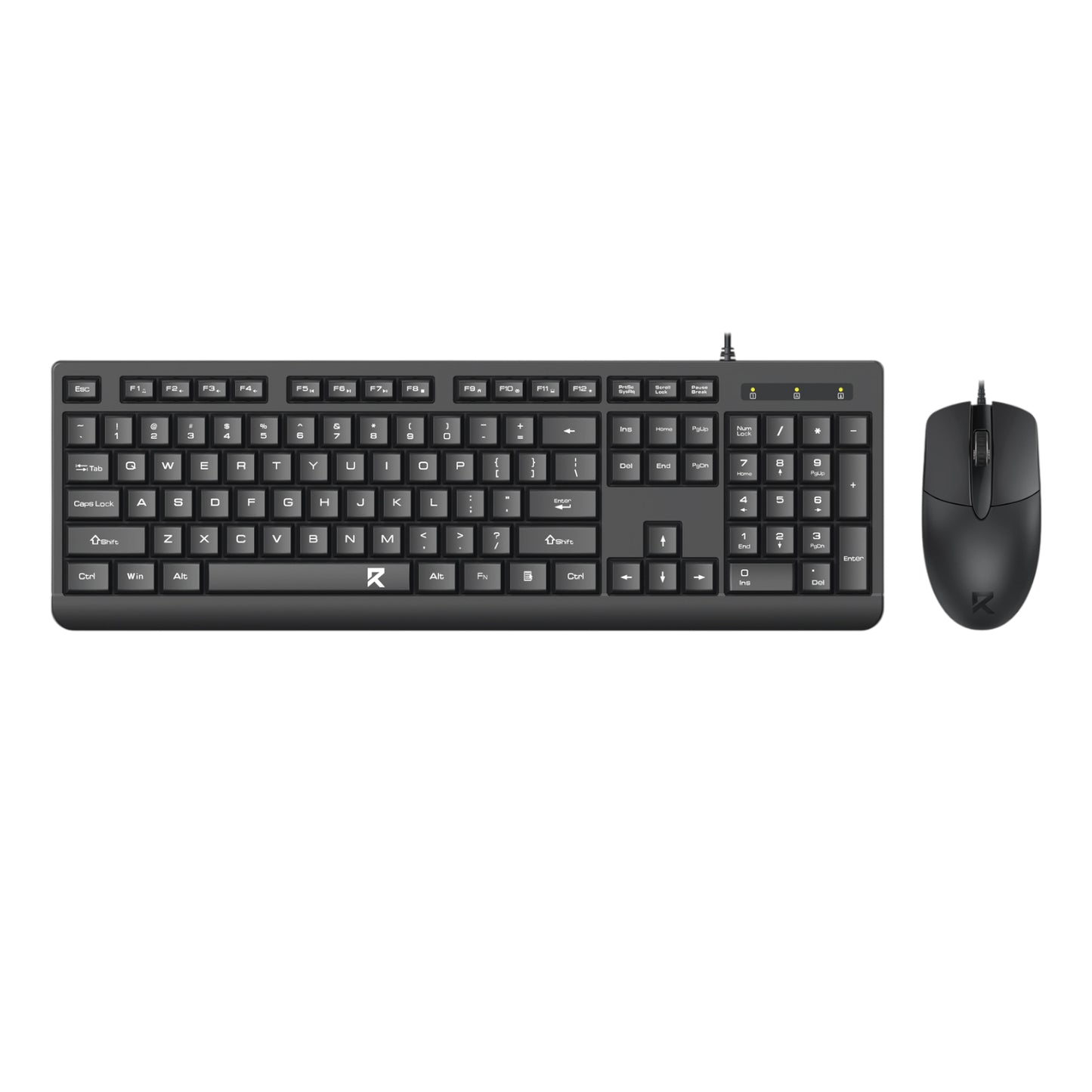 Redragon BS-7543 Wired Keyboard and Mouse Combo - Black