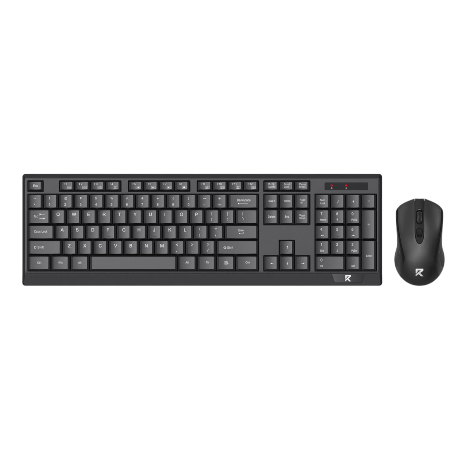 Redragon BS-8343A Wireless Keyboard and Mouse Combo - Black