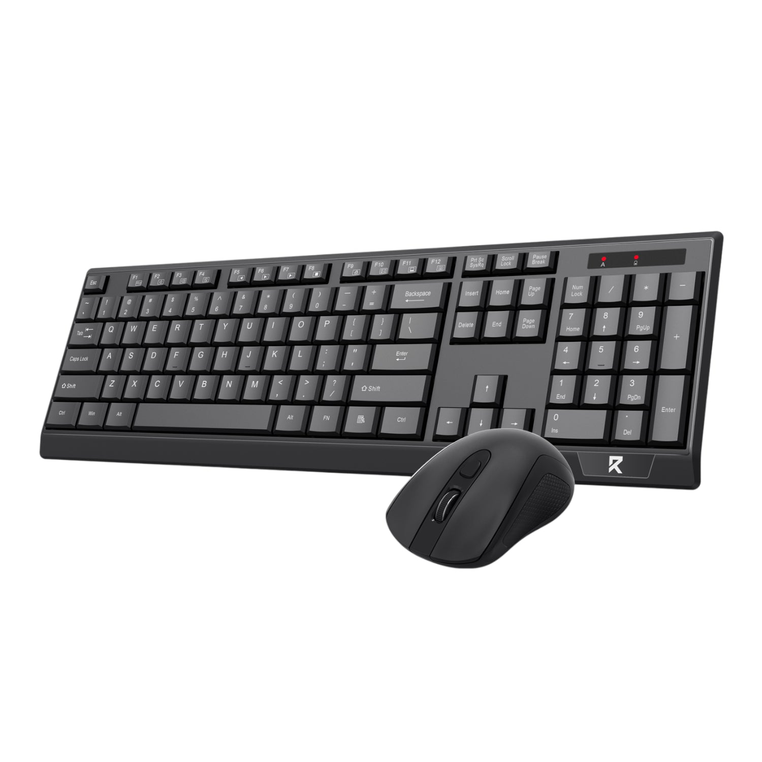 Redragon BS-8343A Wireless Keyboard and Mouse Combo - Black