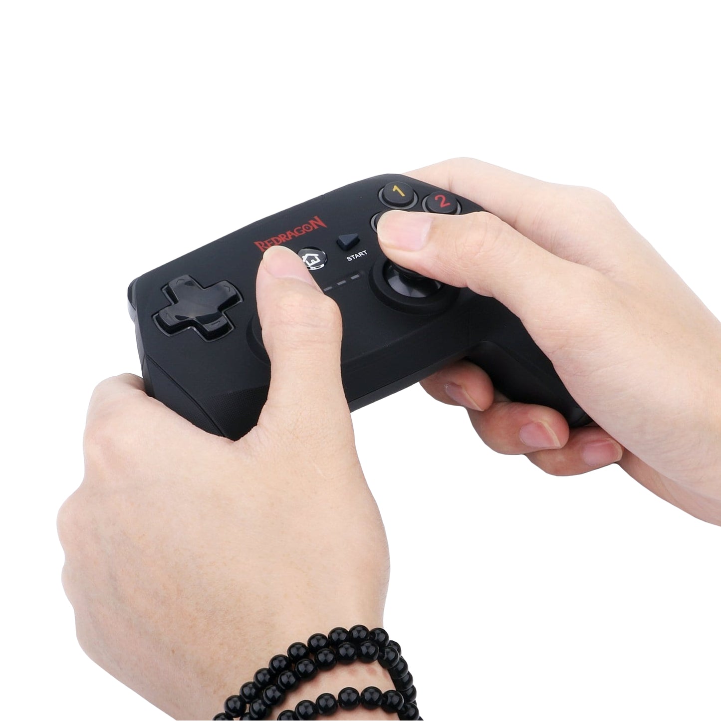 Redragon HARROW Wireless X/D-input(Digital/Analog) PC Controller - Black