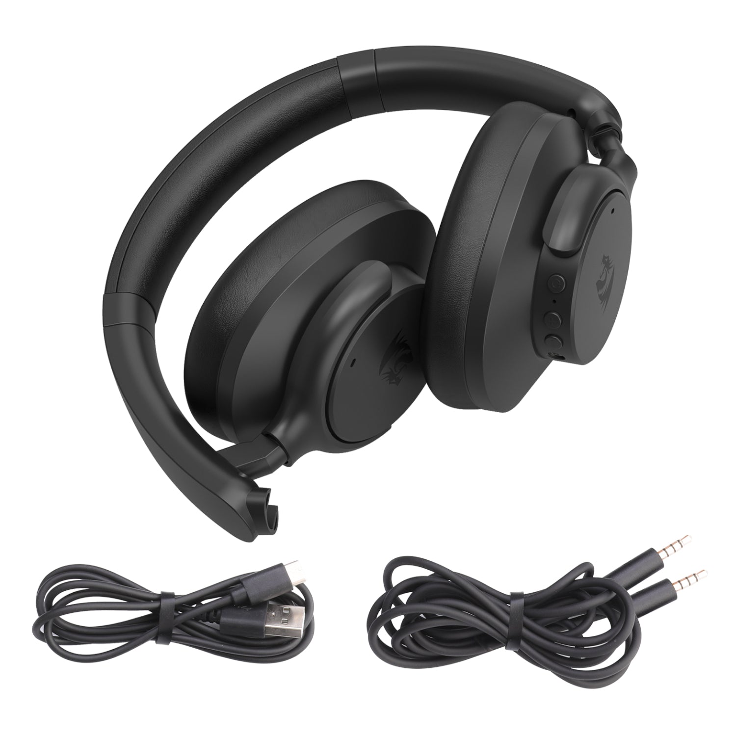Redragon H610 VIBECORE ANC Bluetooth Wireless Over-ear Headphones - Black