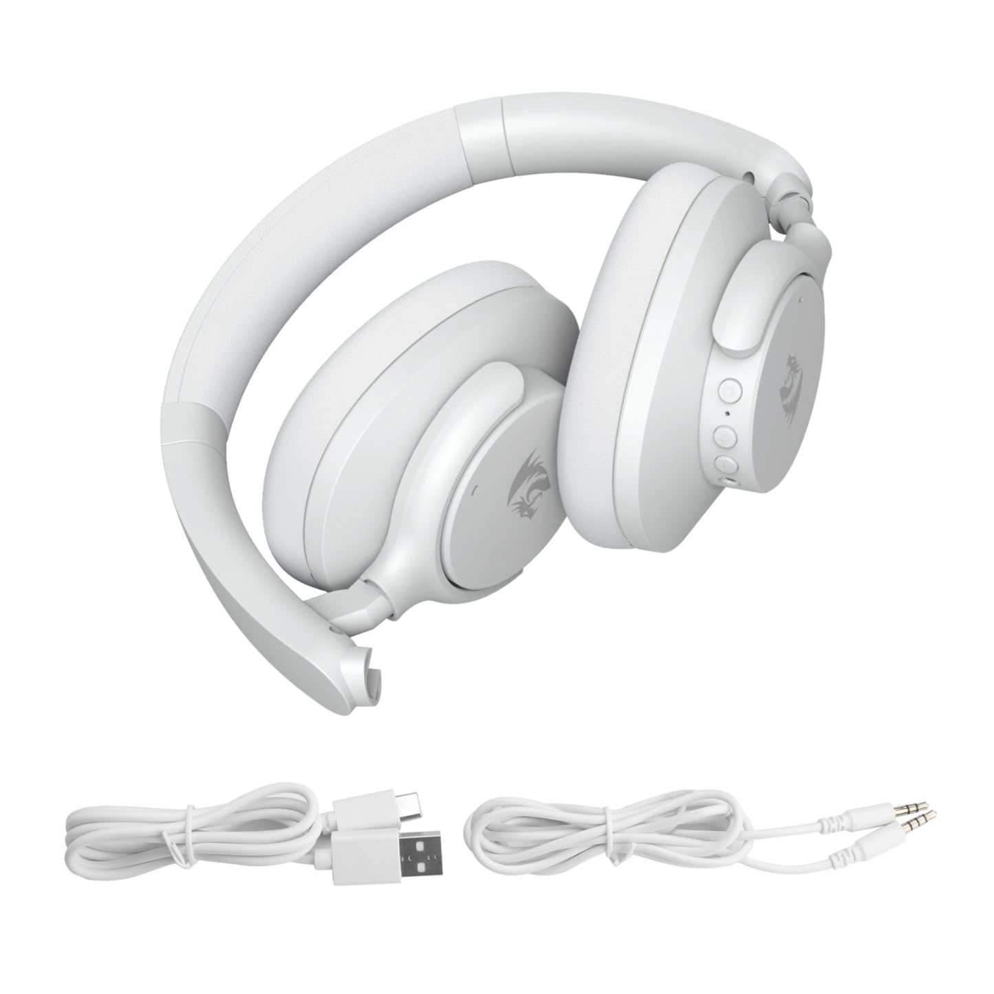 Redragon H610 VIBECORE ANC Bluetooth Wireless Over-ear Headphones – White