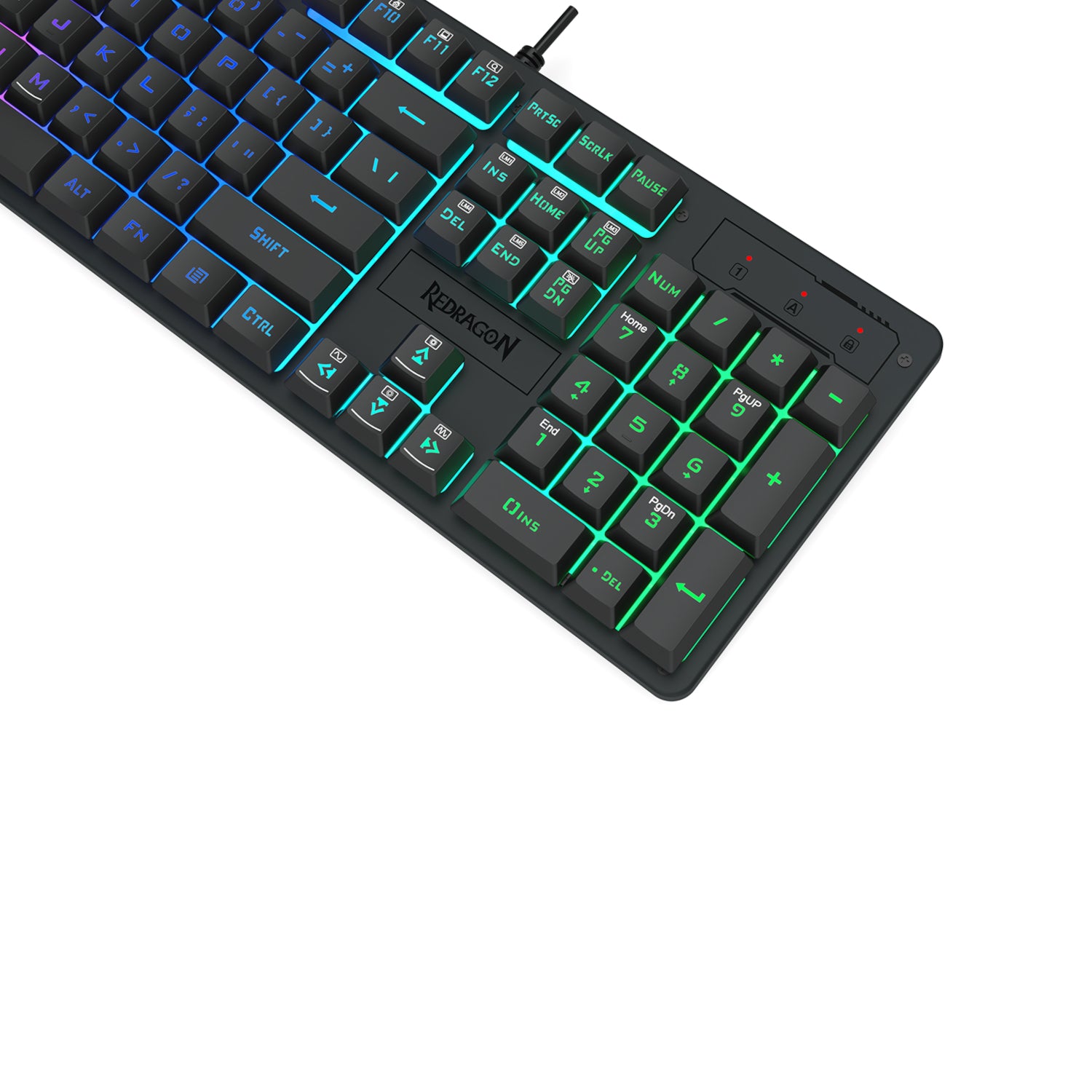 Redragon K521 RGB NETHERBANE 104-Key Membrane Gaming Keyboard