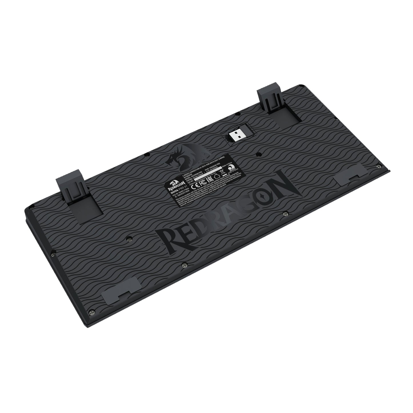 Redragon SHIVA K522 PRO RGB Wireless Gaming Keyboard- Black