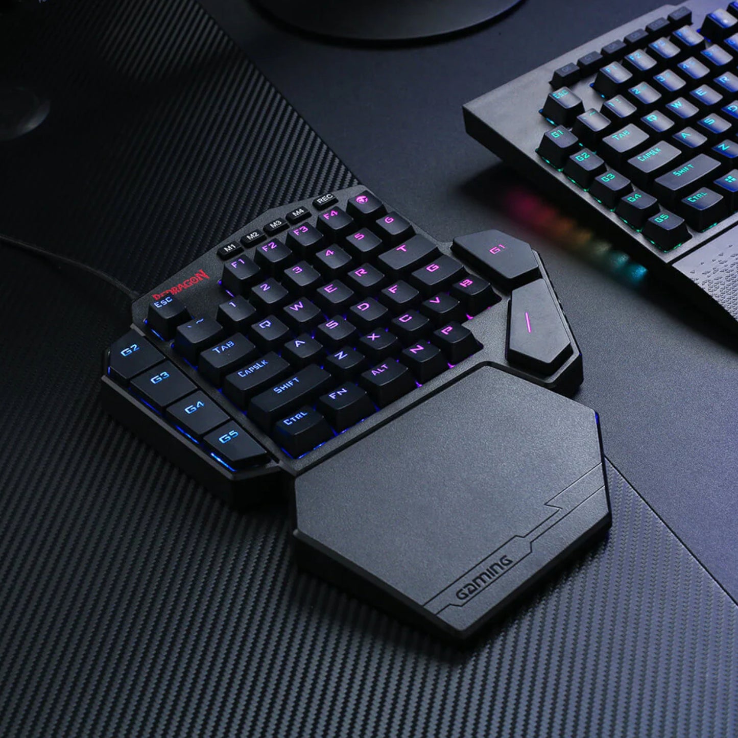 Redragon K585 DITI ELITE PRO RGB 40% Wireless Mechanical Gaming Keyboard - Blue Switches