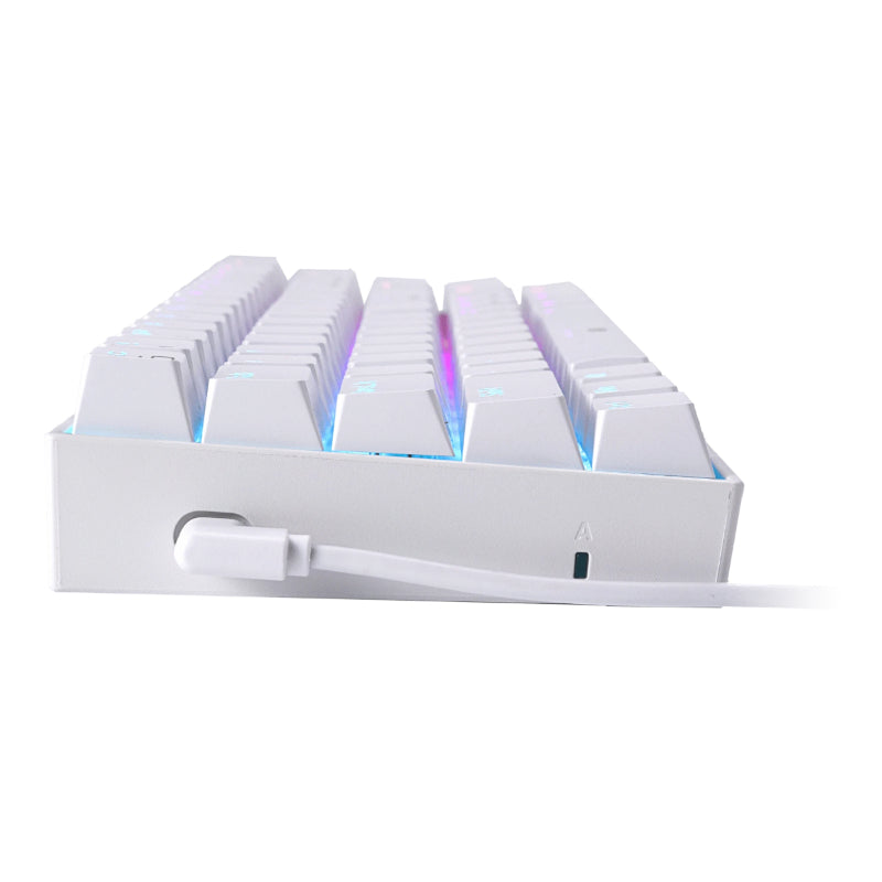 REDRAGON DRAGONBORN Wired Mechanical Keyboard RGB67Key Design - White