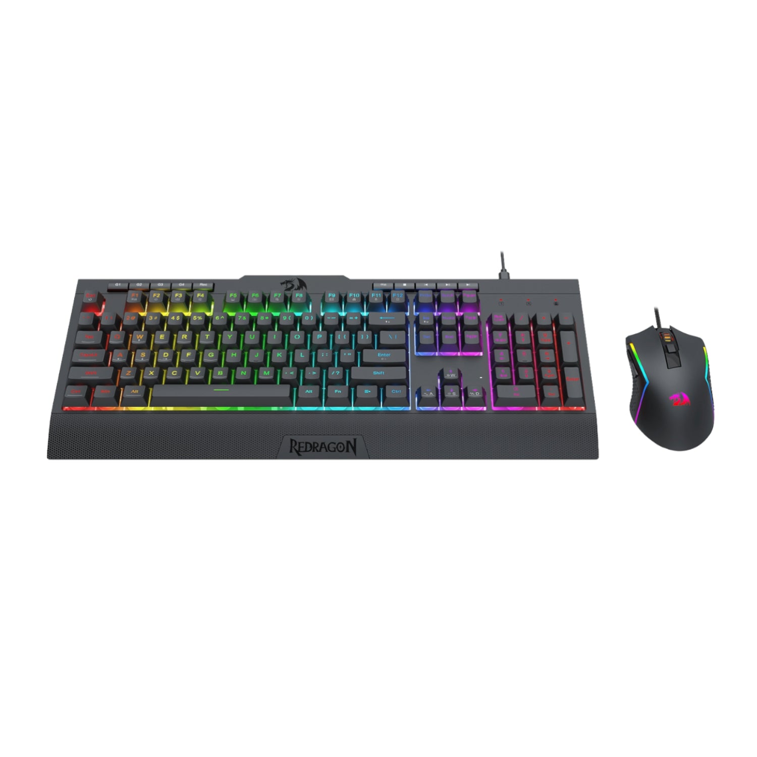 Redragon S151 Gaming Keyboard and Mouse Combo-Black