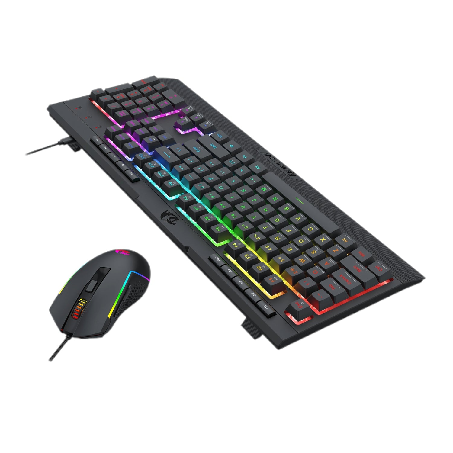 Redragon S151 Gaming Keyboard and Mouse Combo-Black