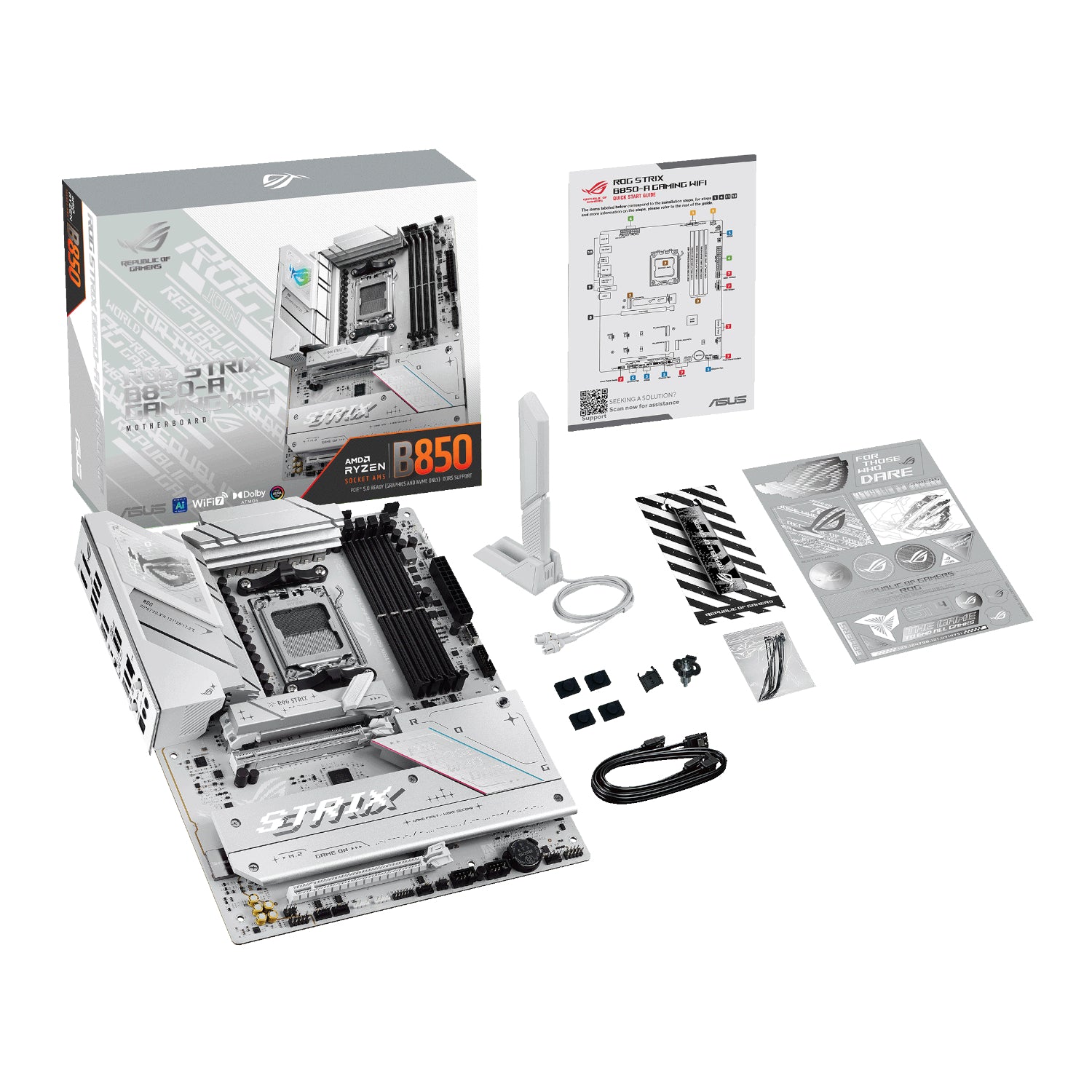 ASUS ROG STRIX B850-A Gaming AM5 ATX Gaming Motherboard