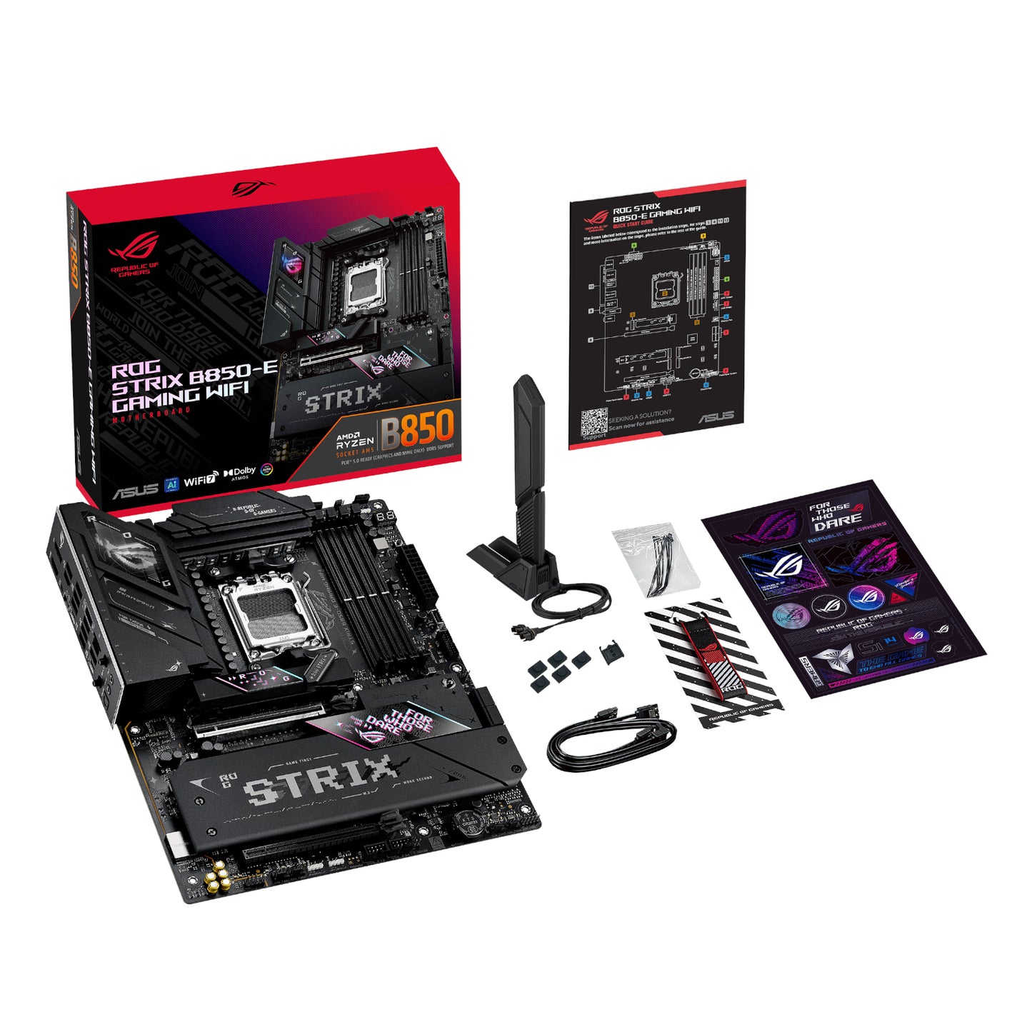 Asus ROG STRIX B850-E GAMING WIFI AM5 ATX Gaming Motherboard