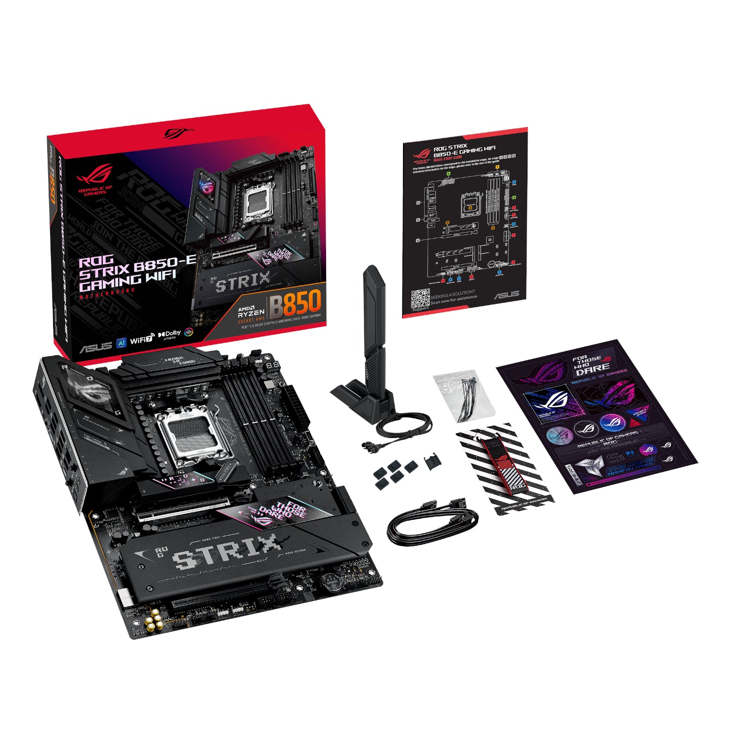 Asus ROG STRIX B850-E GAMING WIFI AM5 ATX Gaming Motherboard