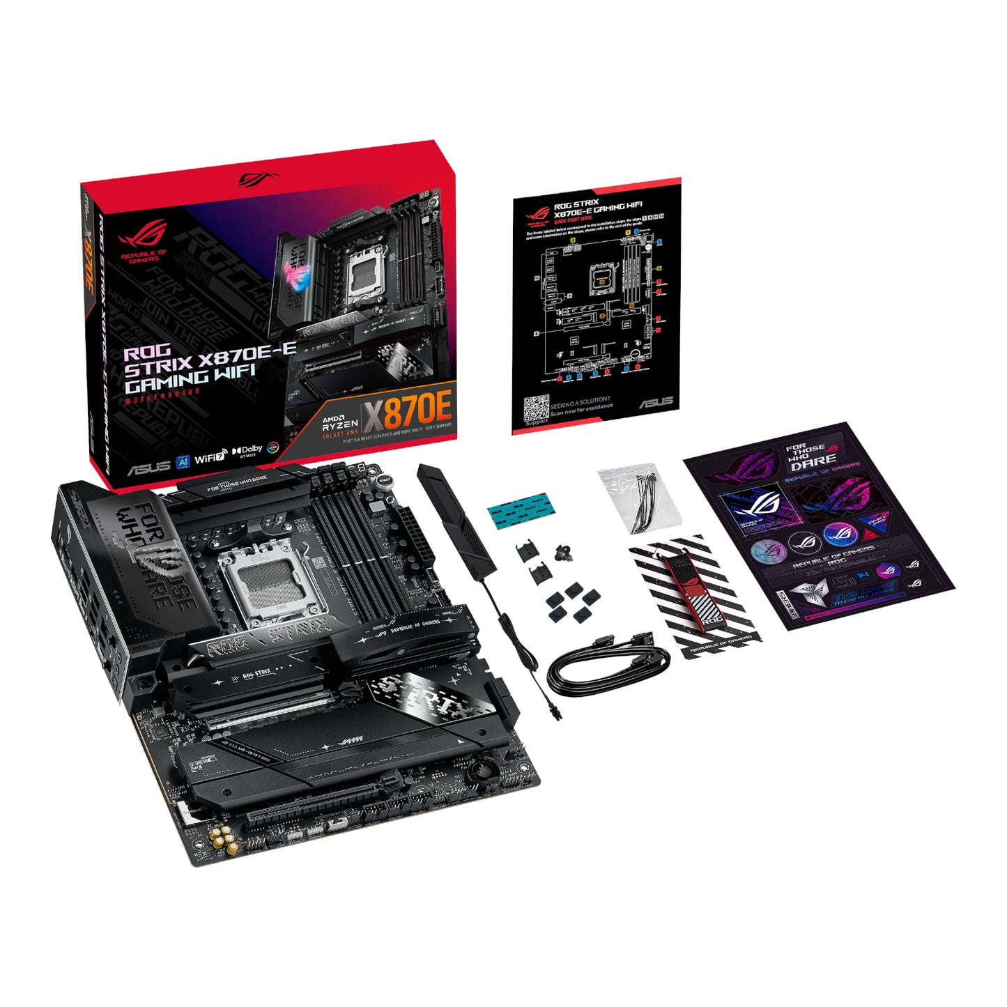 ASUS ROG STRIX X870E-E Gaming AM5 ATX Gaming Motherboard